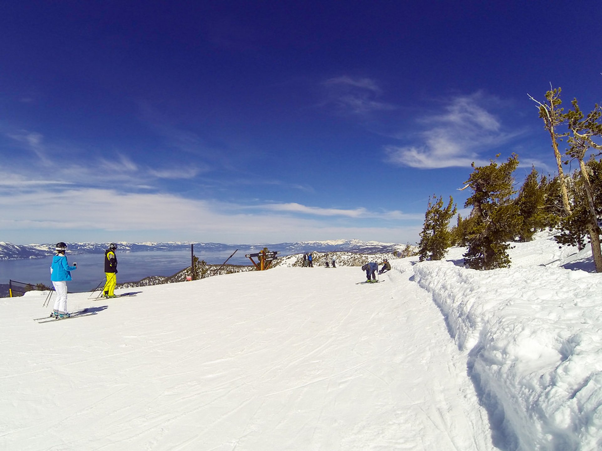 Skiing at Lake Tahoe