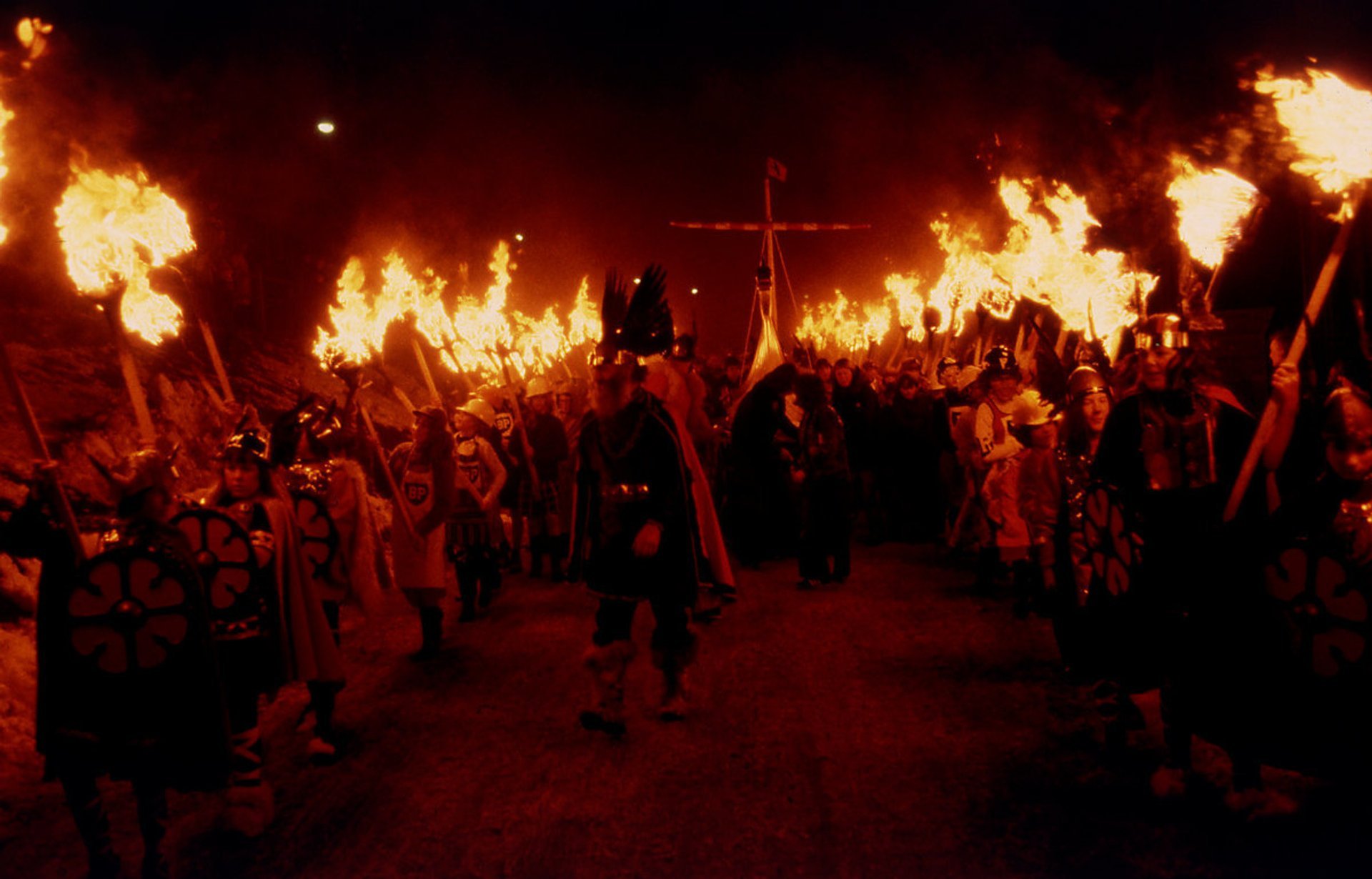 Up Helly Aa en Escocia, 2024