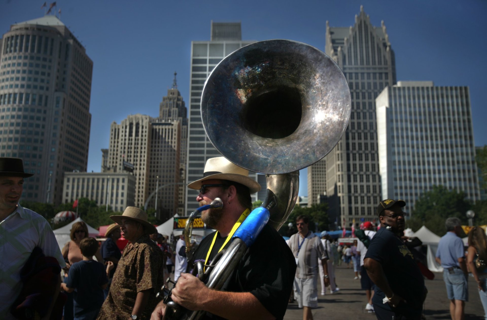 Internationales Jazzfestival in Detroit