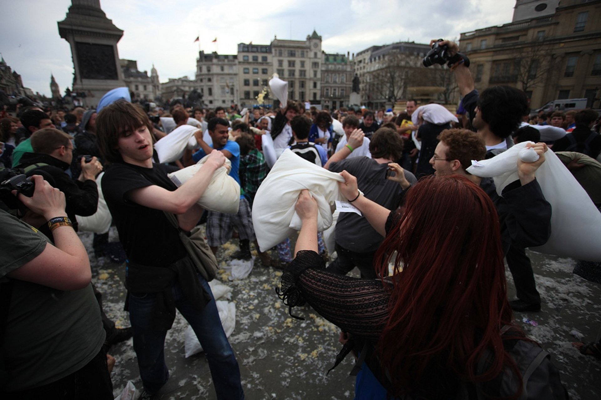 Pillow Fight Day