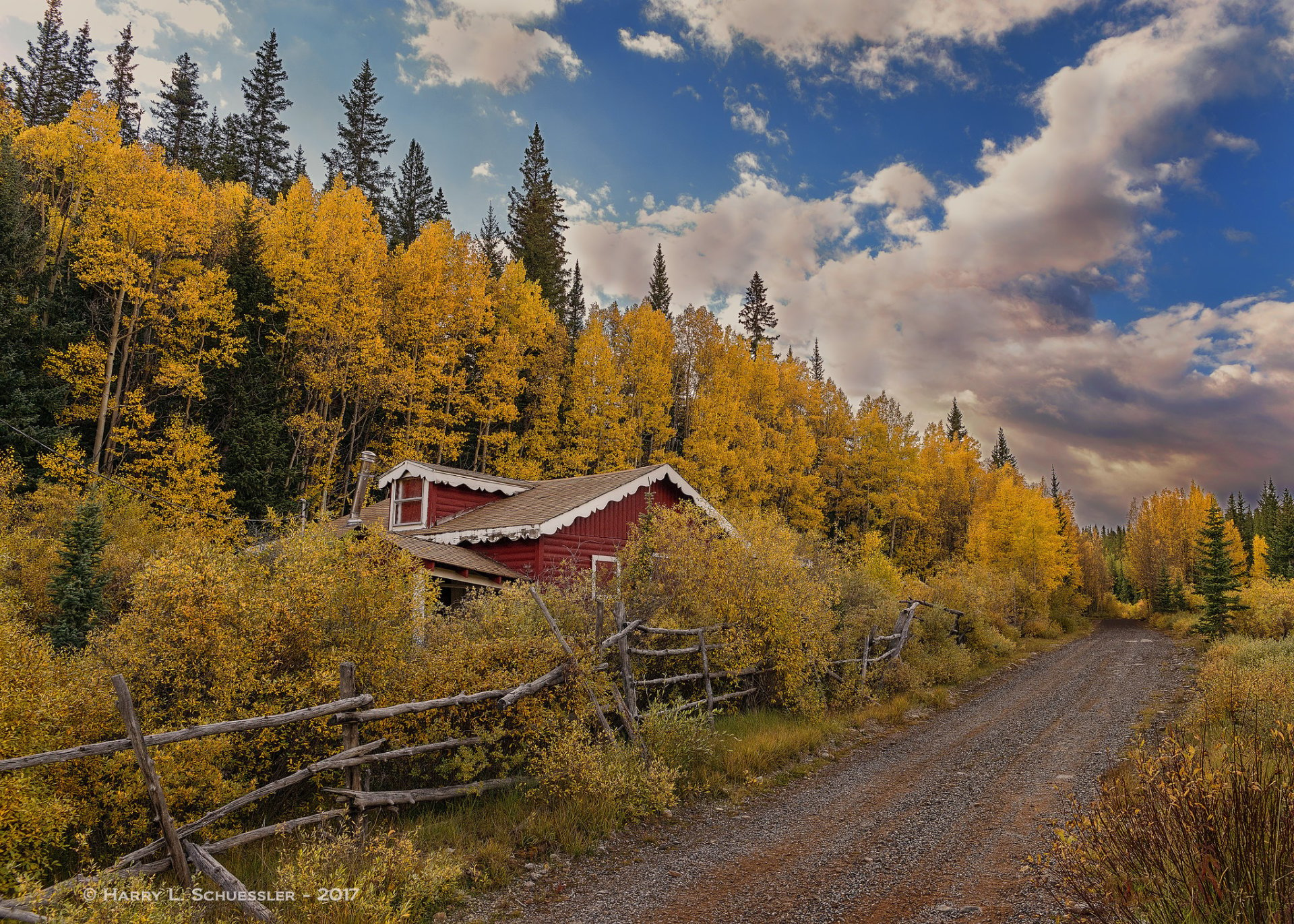 Kenosha Pass Cores de Outono