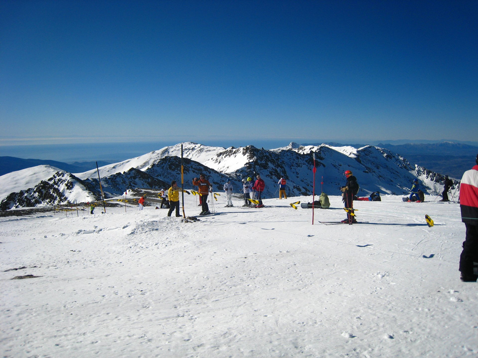 La station de sports d'hiver de Sierra Nevada 