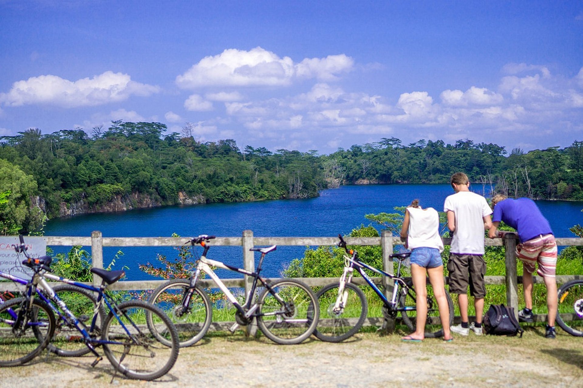 Ciclisme sur Pulau Ubin