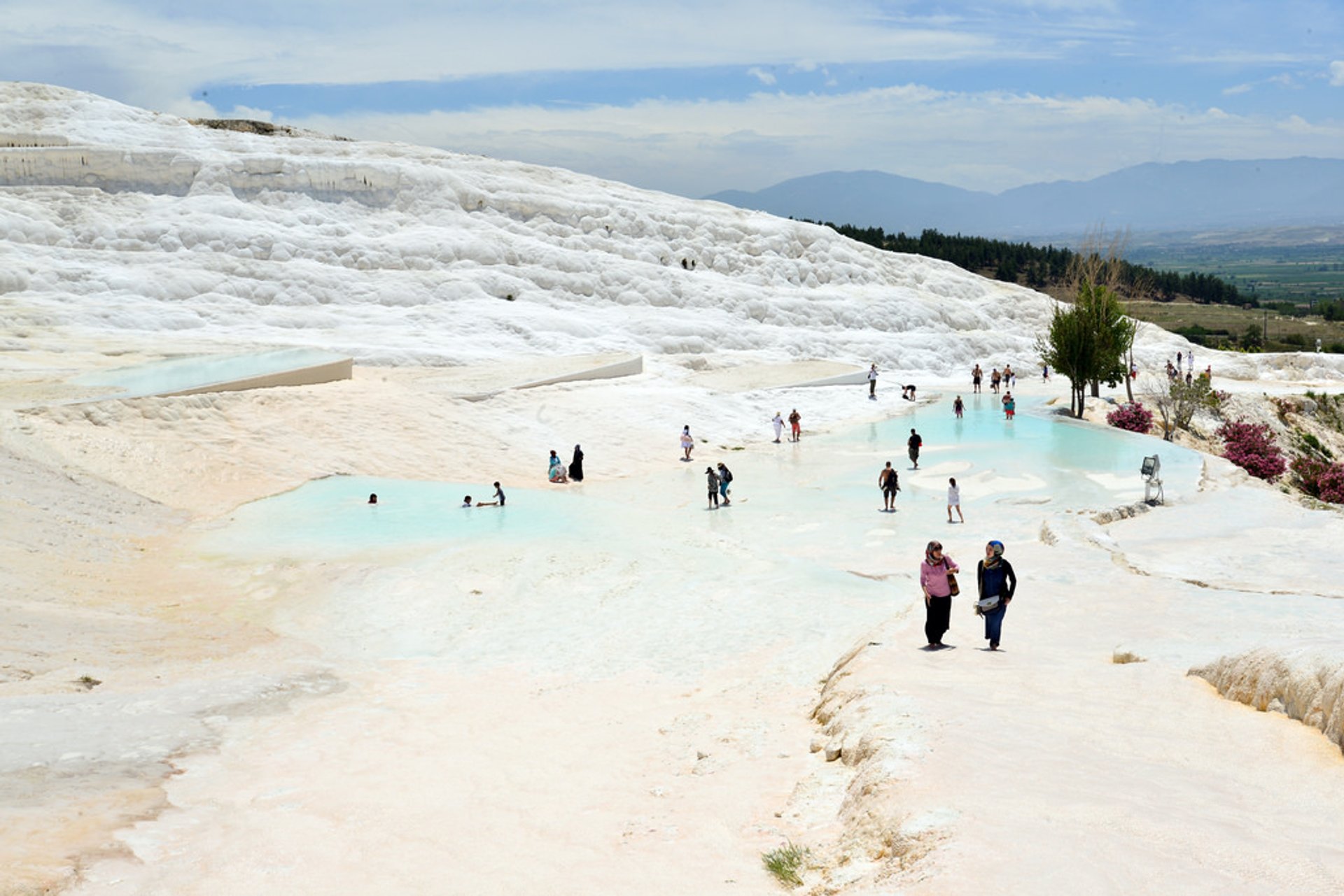 Piscinas termales de Pamukkale (Hierapolis) en Turquia, 2024