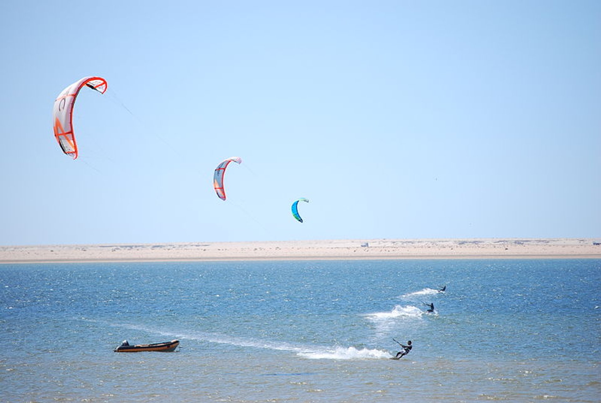 Kitesurf et planche à voile