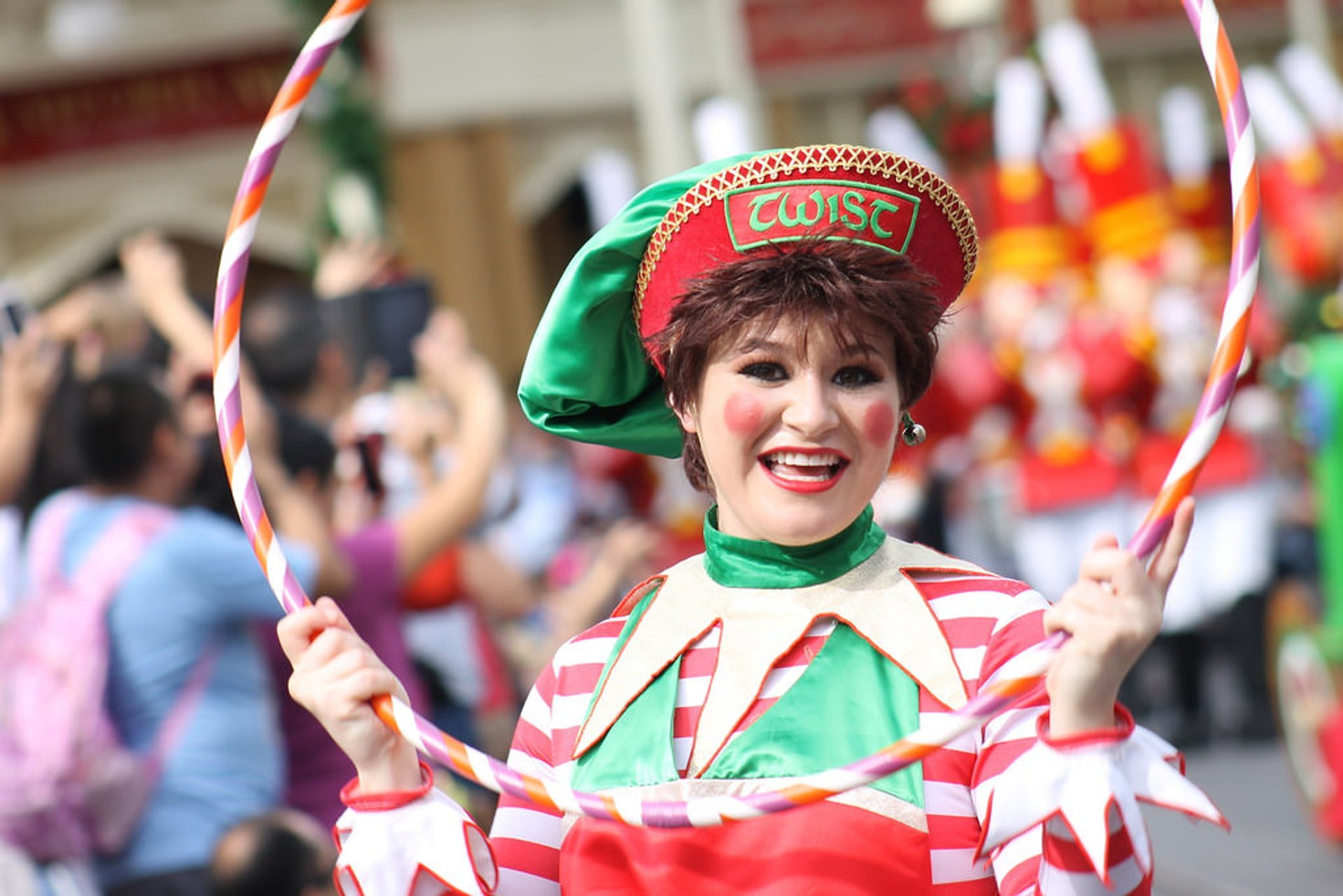 Magia do natal em Disney World