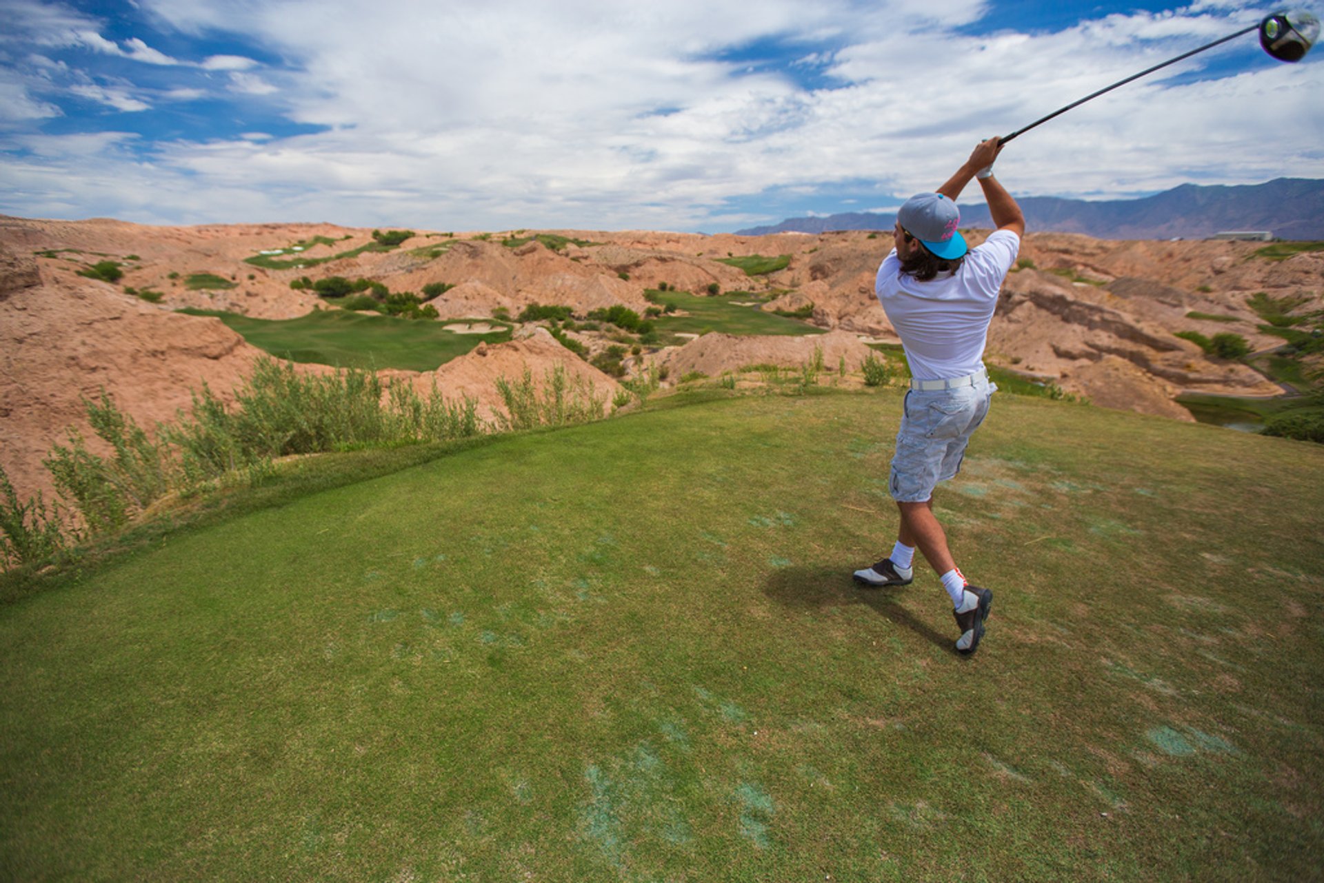 Golfing