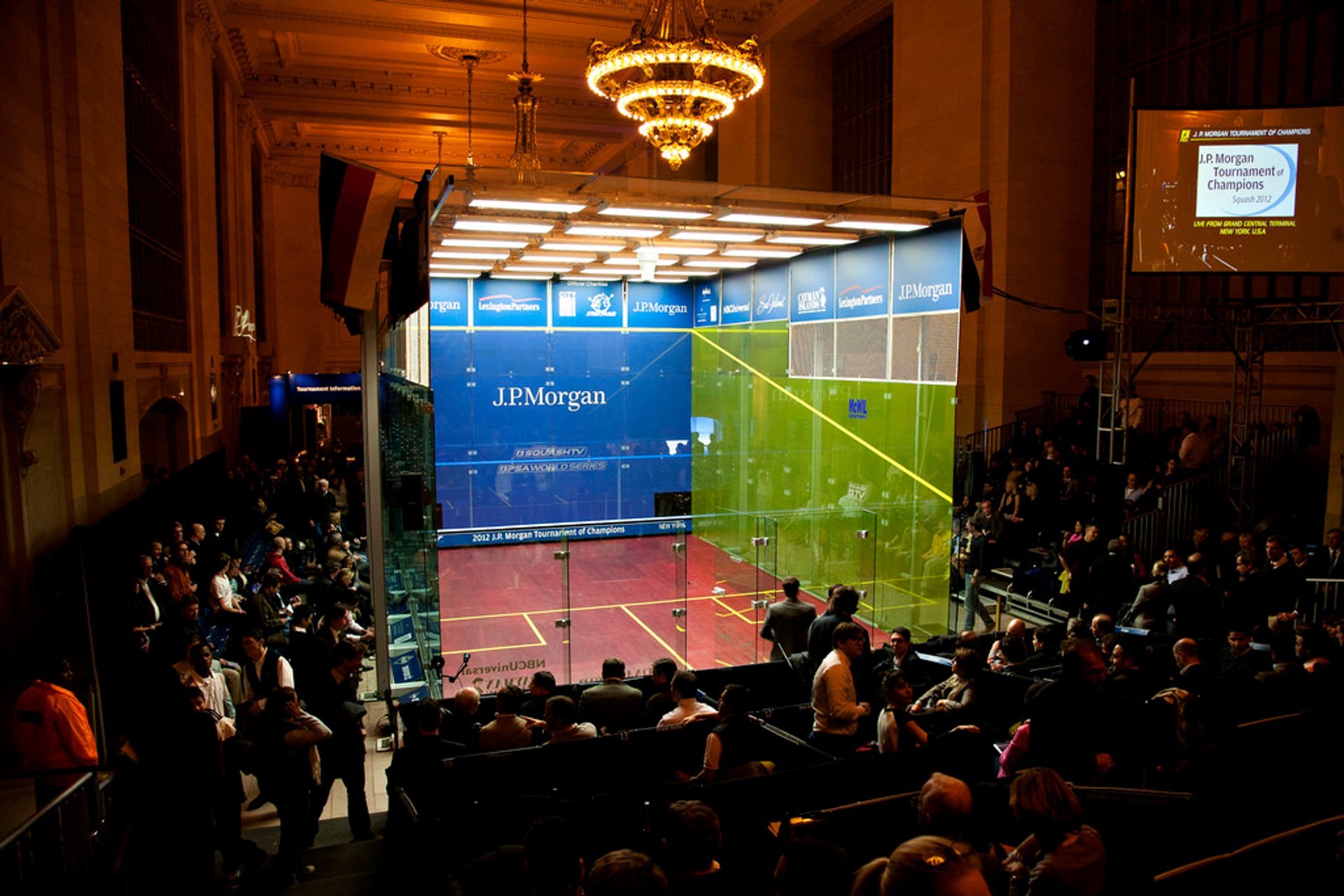 Turnier der Champions Squash