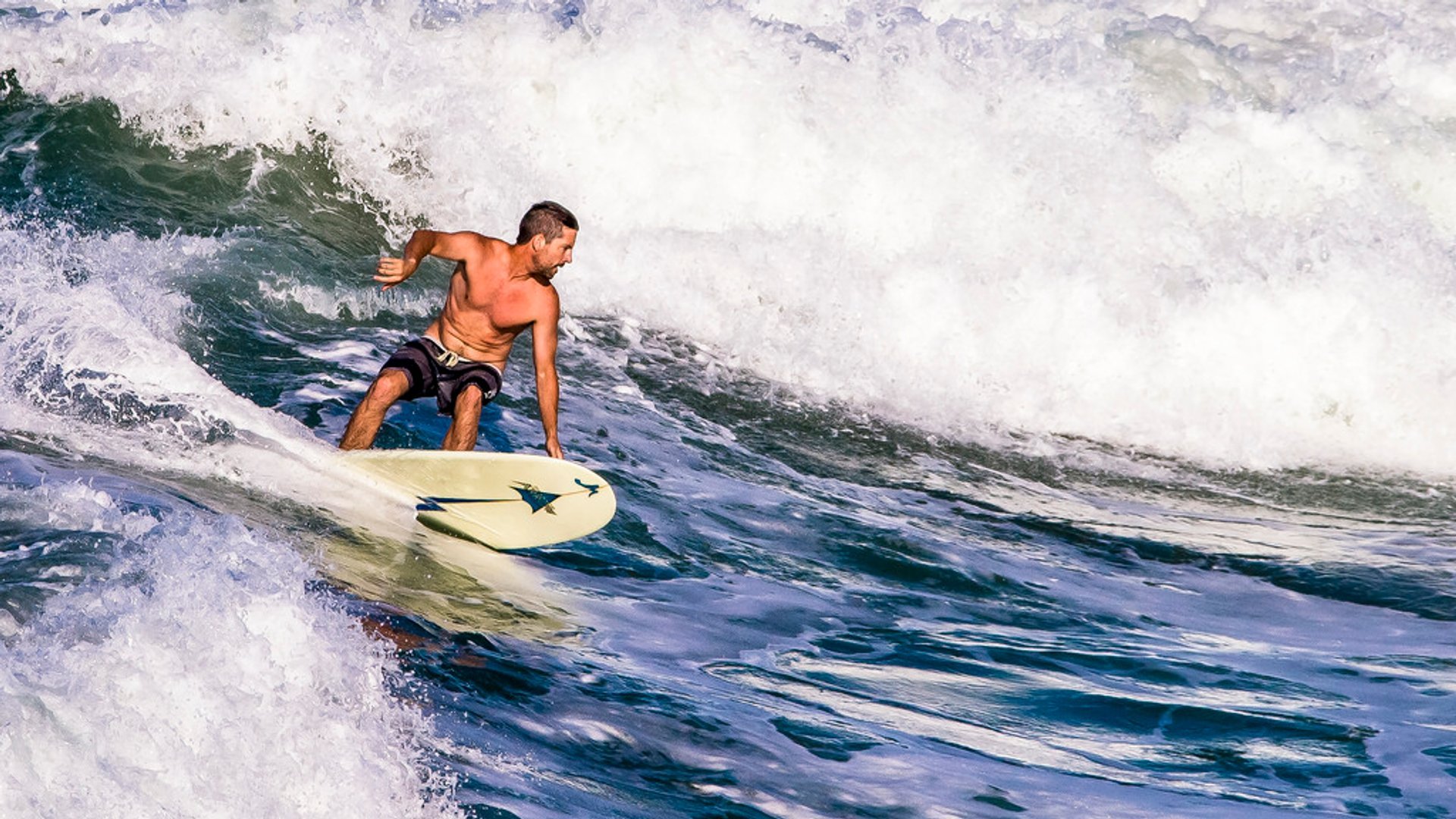 Surfen oder Wellenreiten