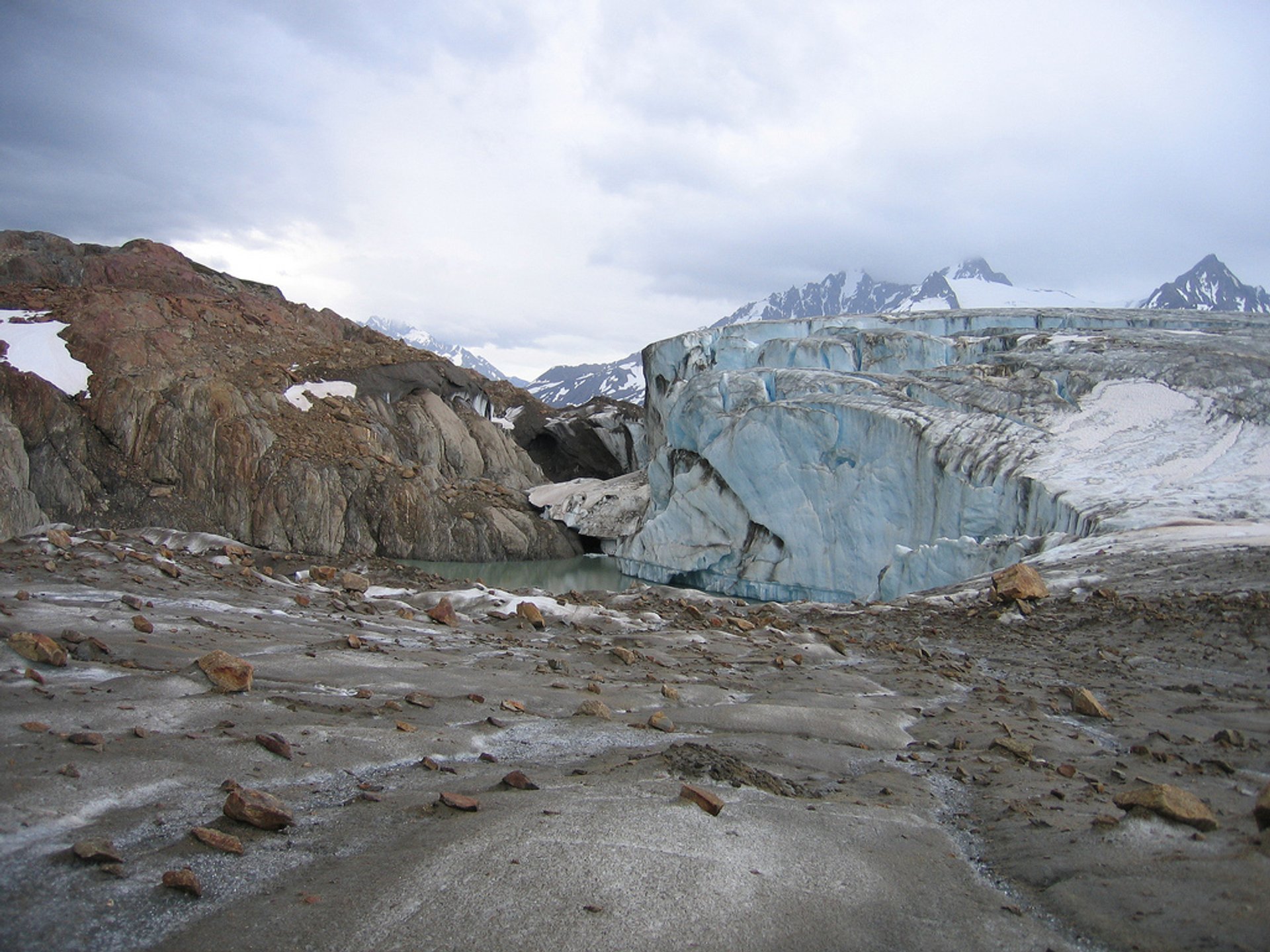 Tana Glacier at St. Ellias National Park