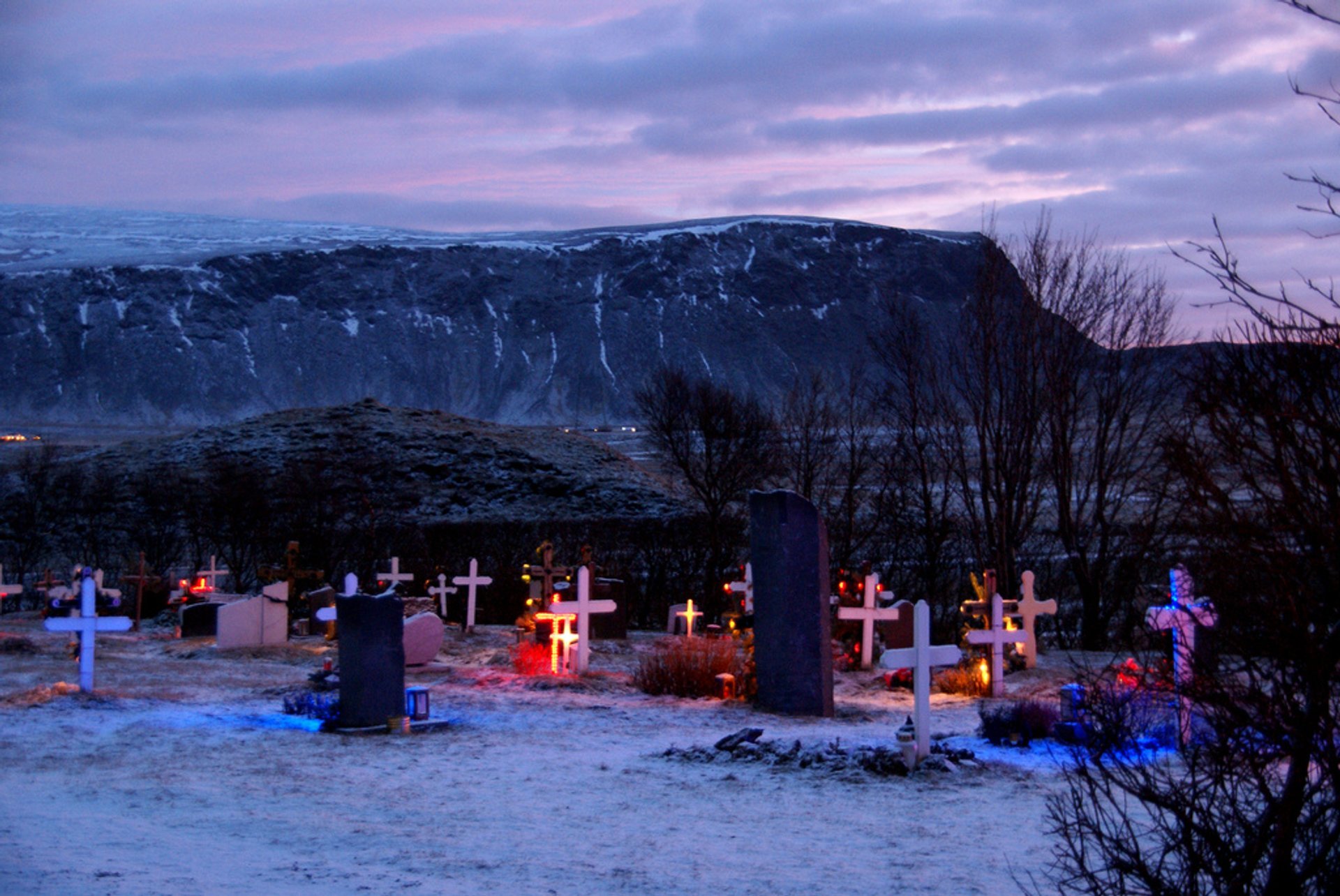 Illuminated Gravestones