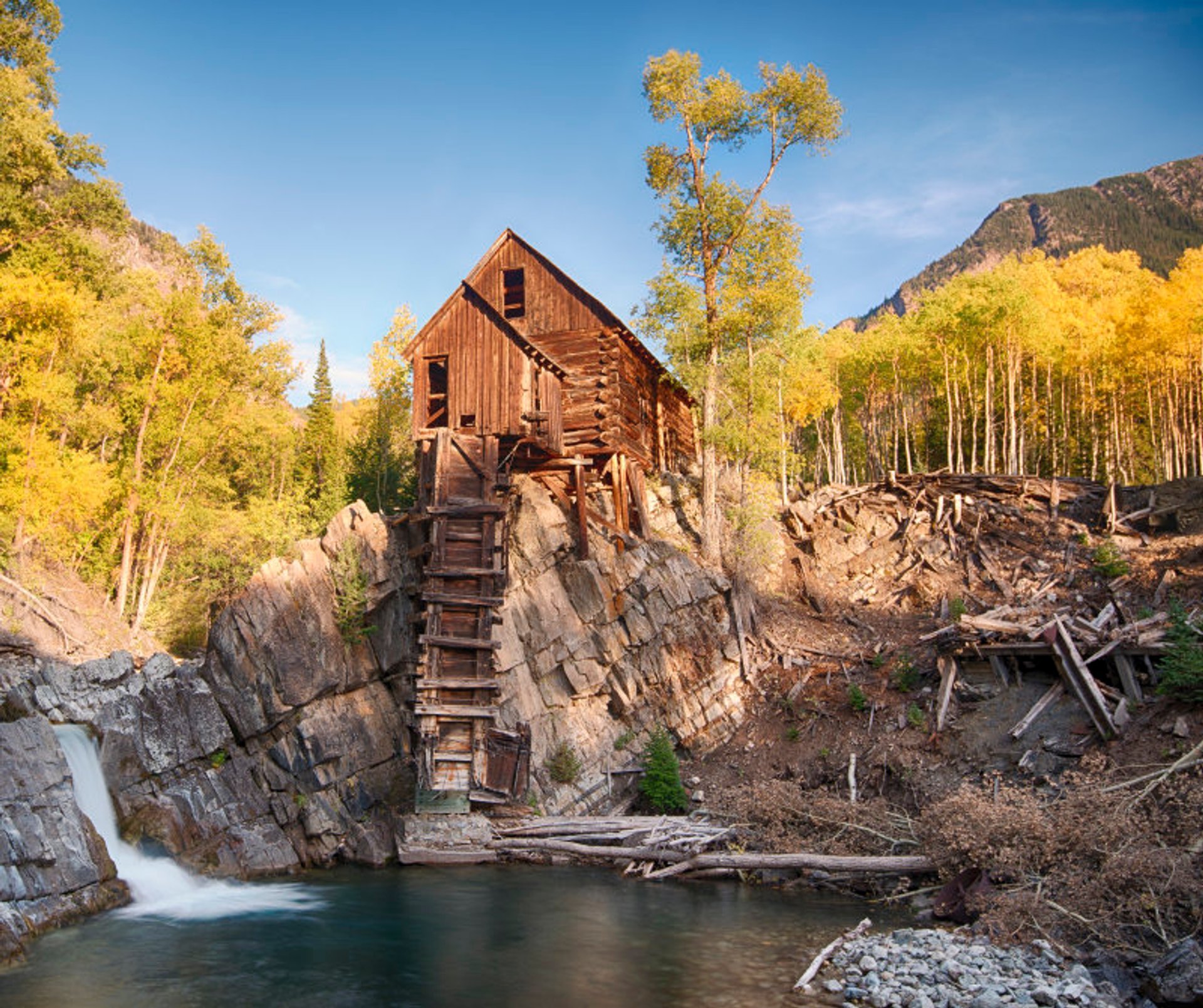 Herbstlaub in Colorado