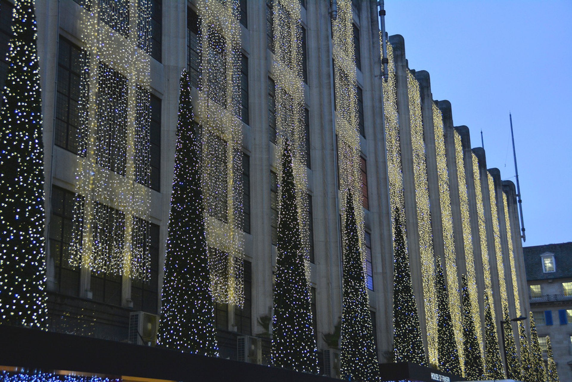 Luces de Navidad de Londres