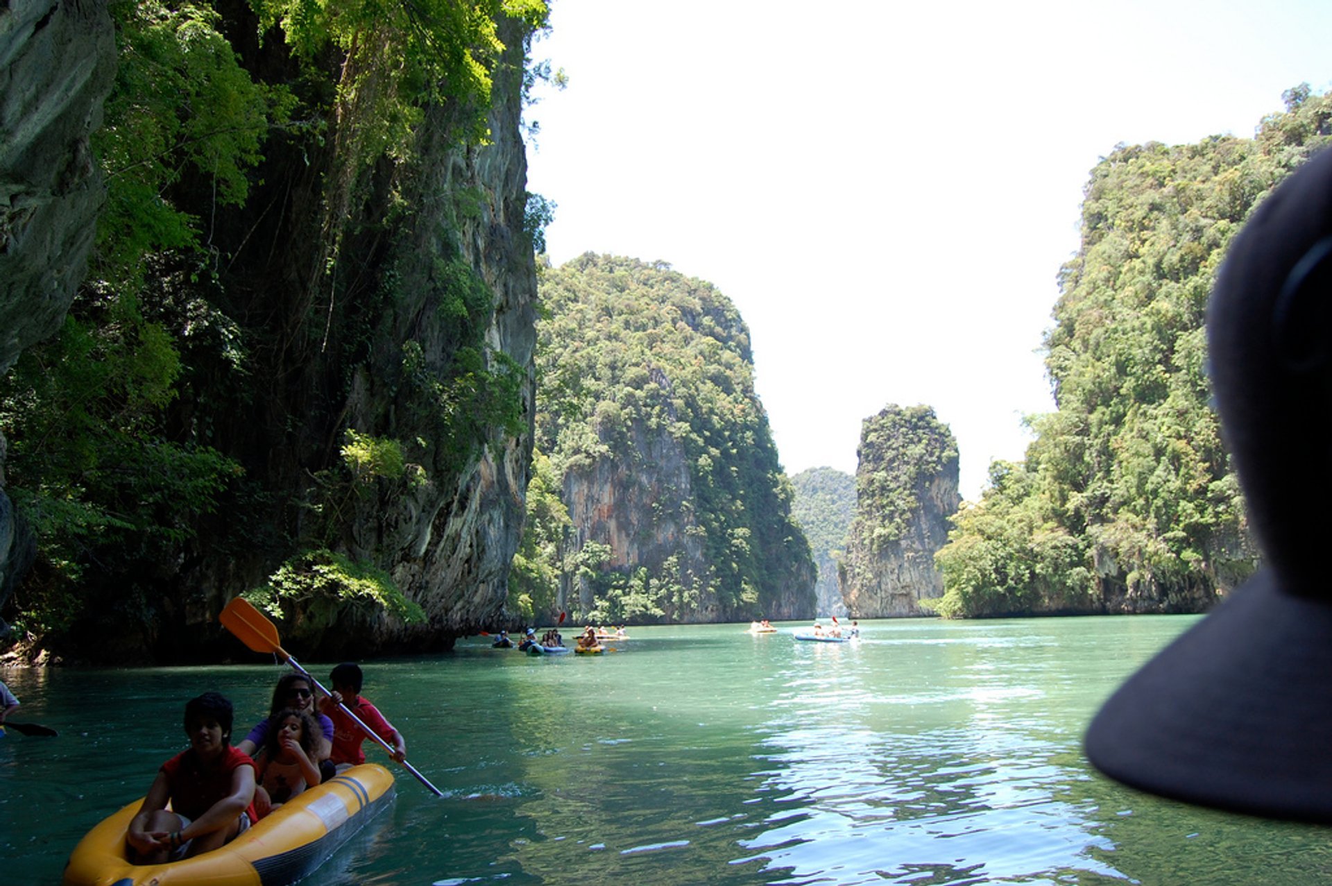 Kayaking in Phang Nga Bay