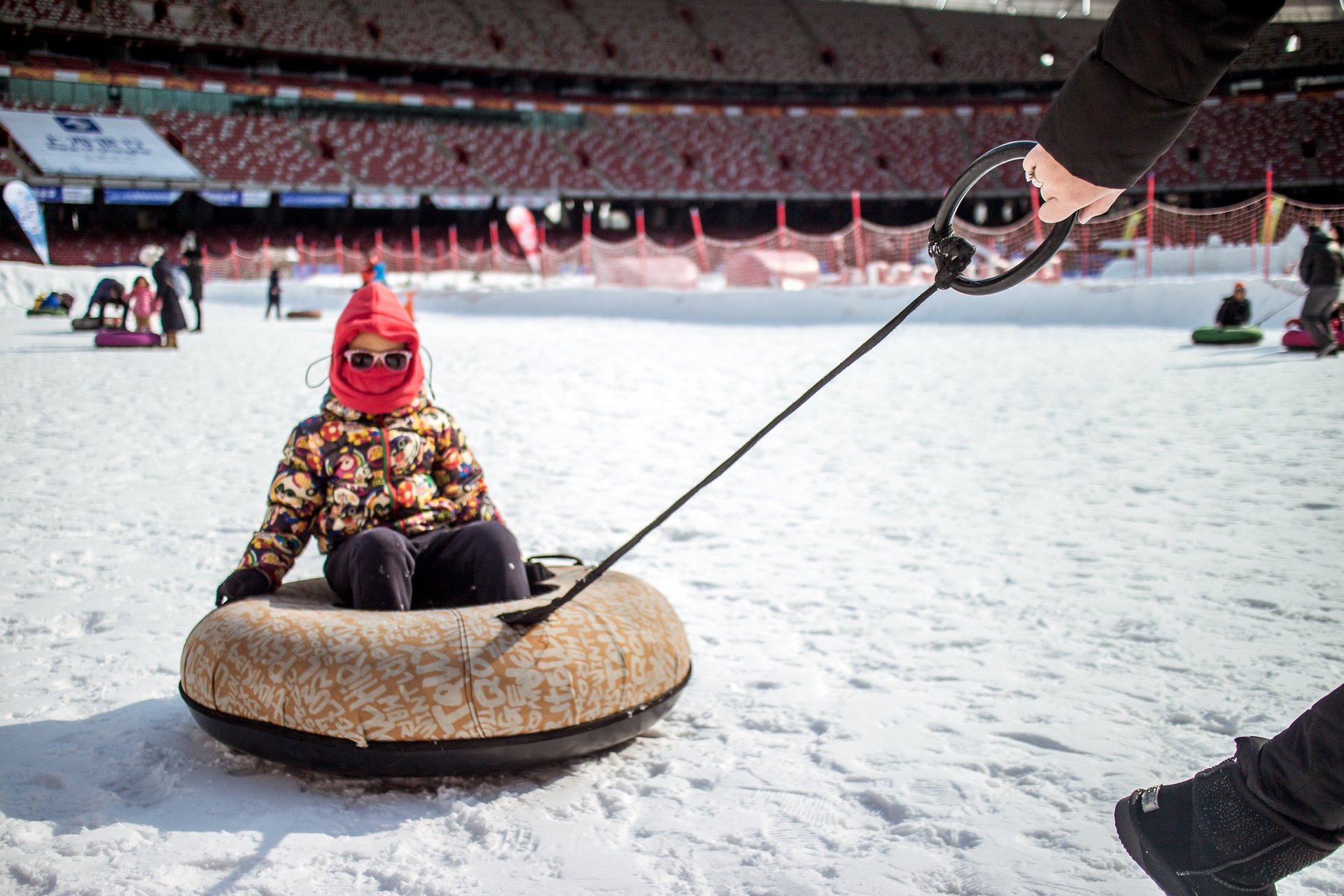 Feliz temporada de hielo y nieve en Bird's Nest