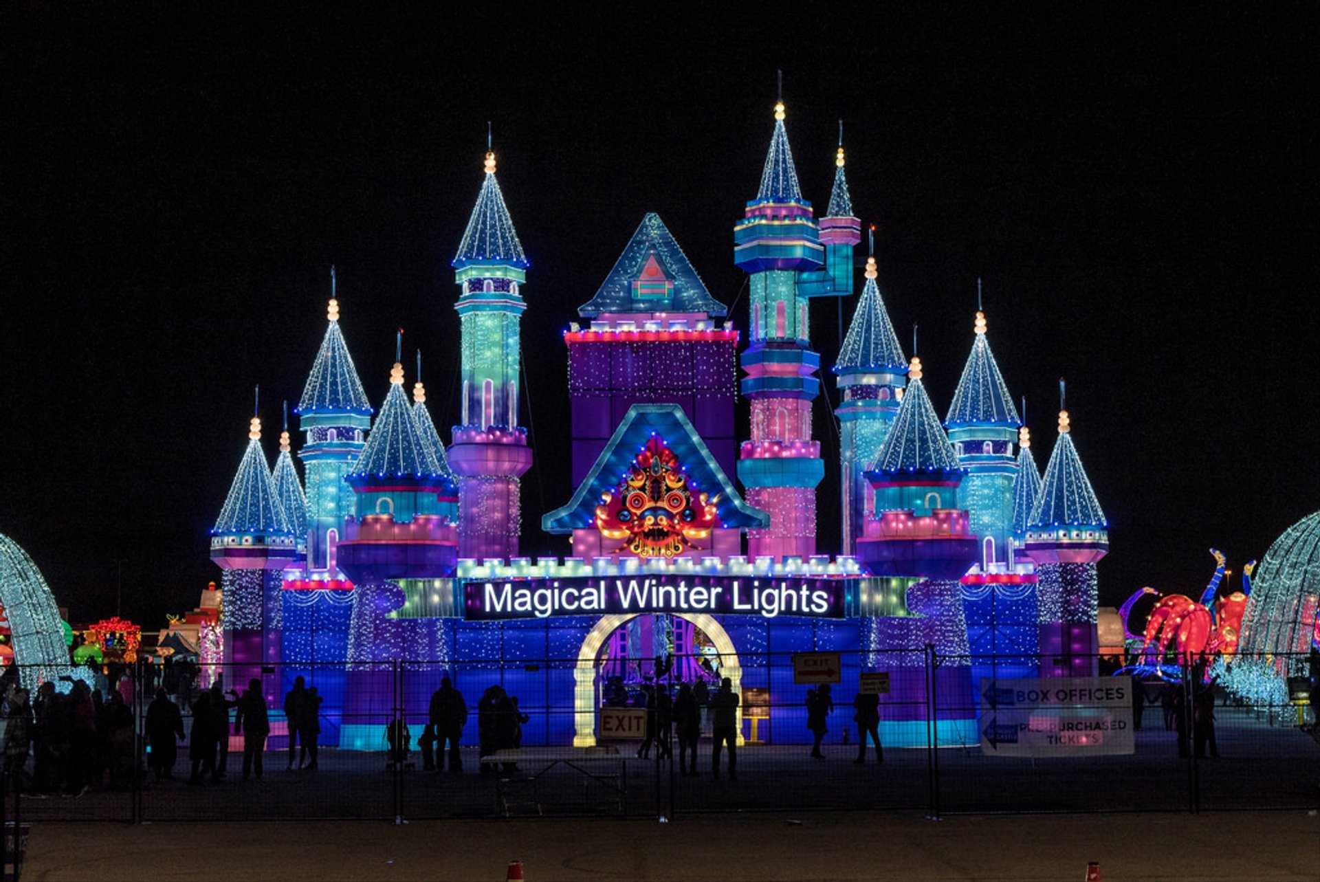 Lumières de Noël de Houston