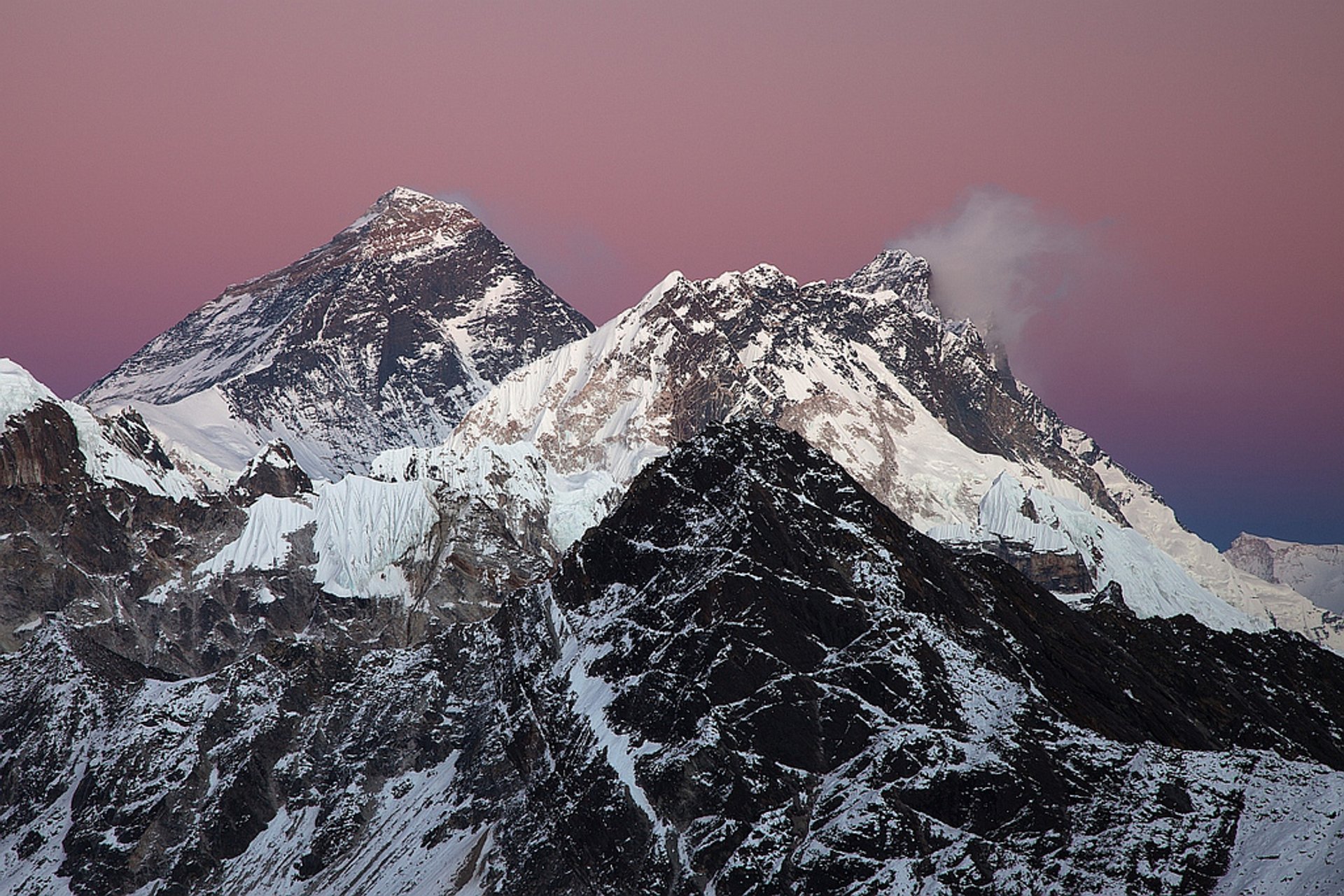 Escalando el monte Everest