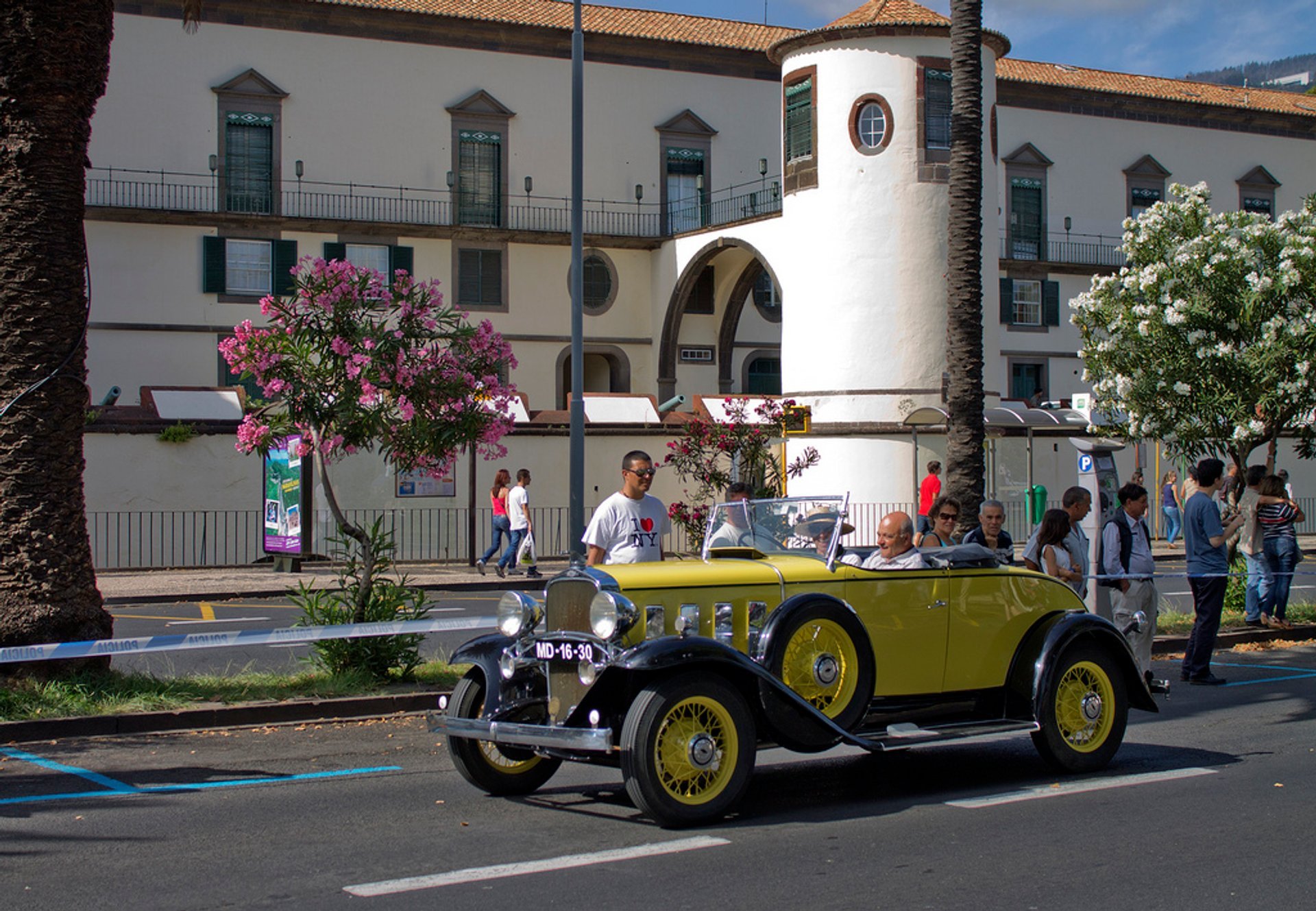 Exposition de voiture classique Funchal