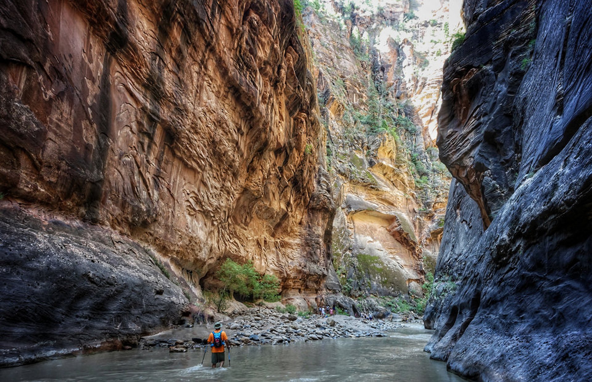 Wandern Sie die Engen