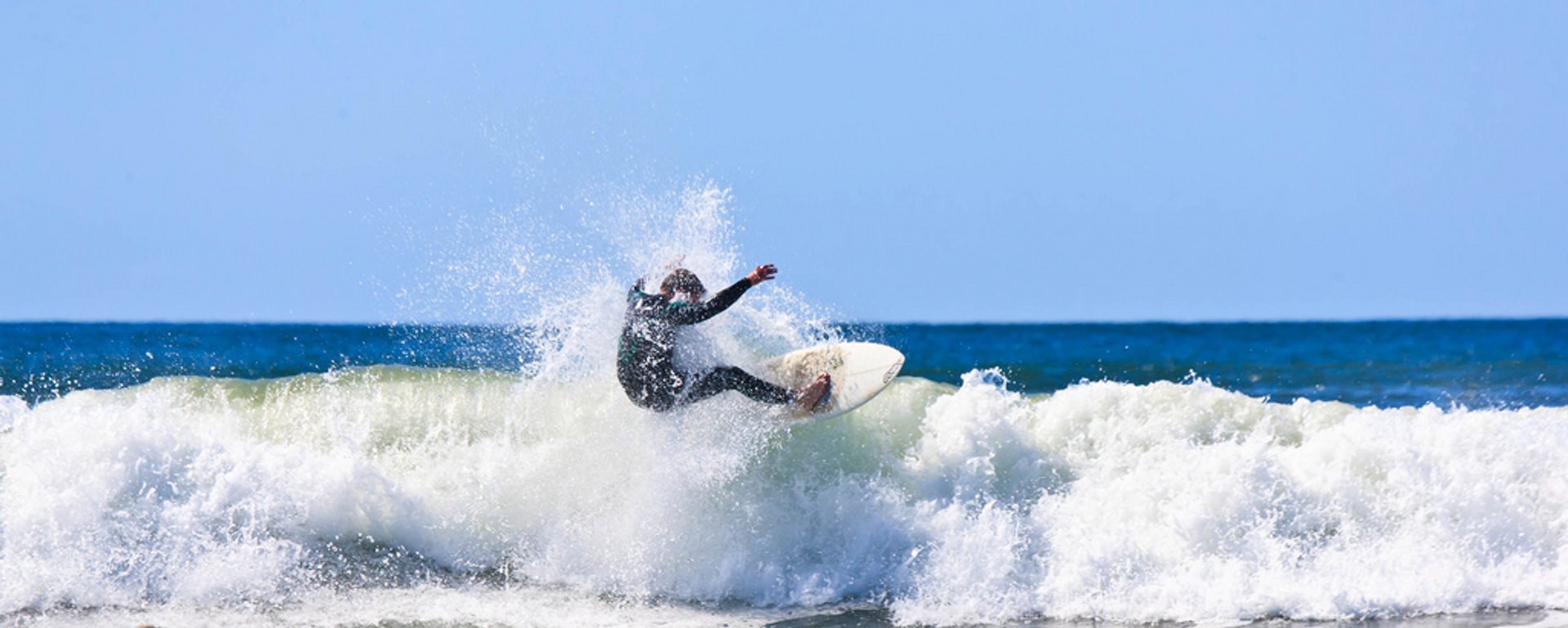 Surfing in Wales