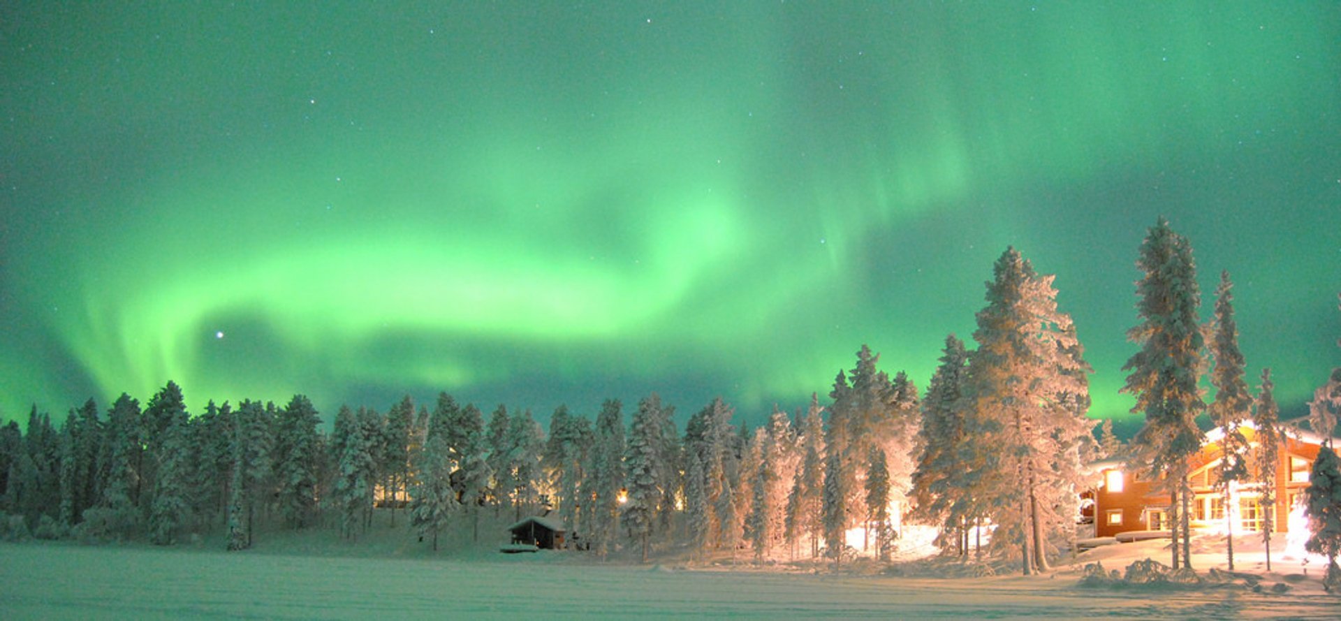 Nordlichter oder Aurora Borealis