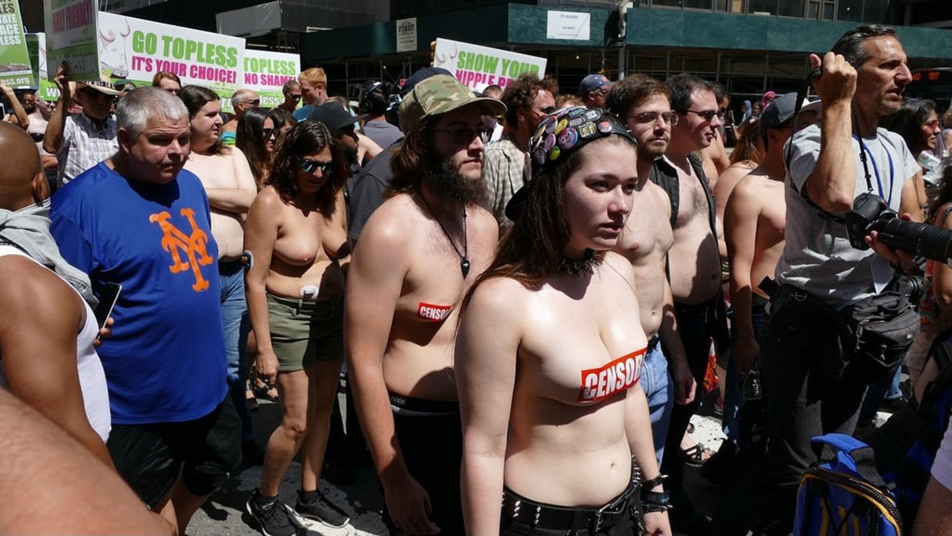 Go Topless Day Parade