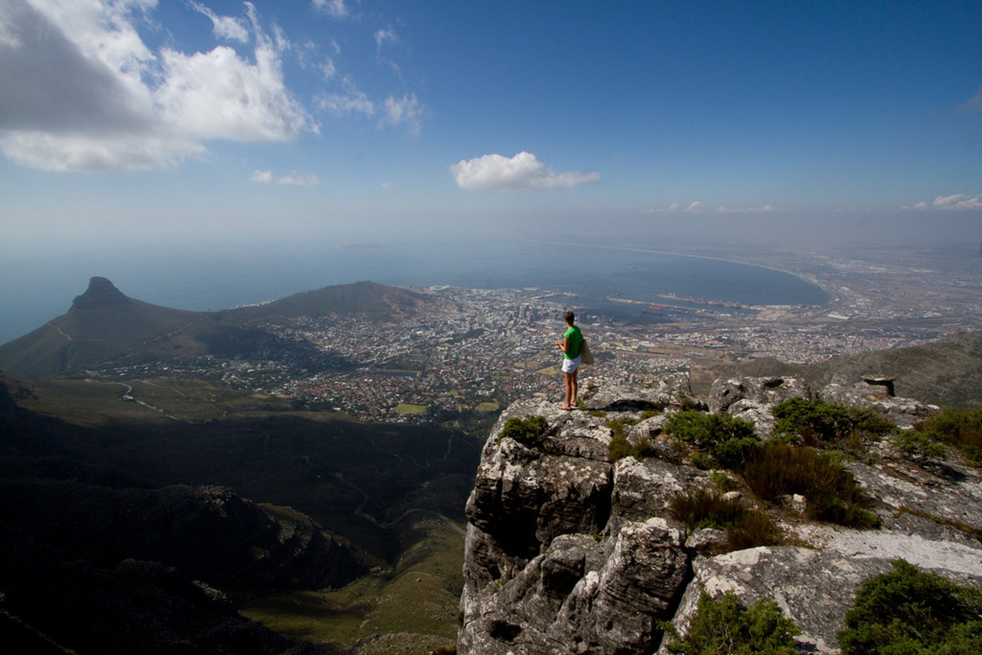 Randonnée sur la montagne de table