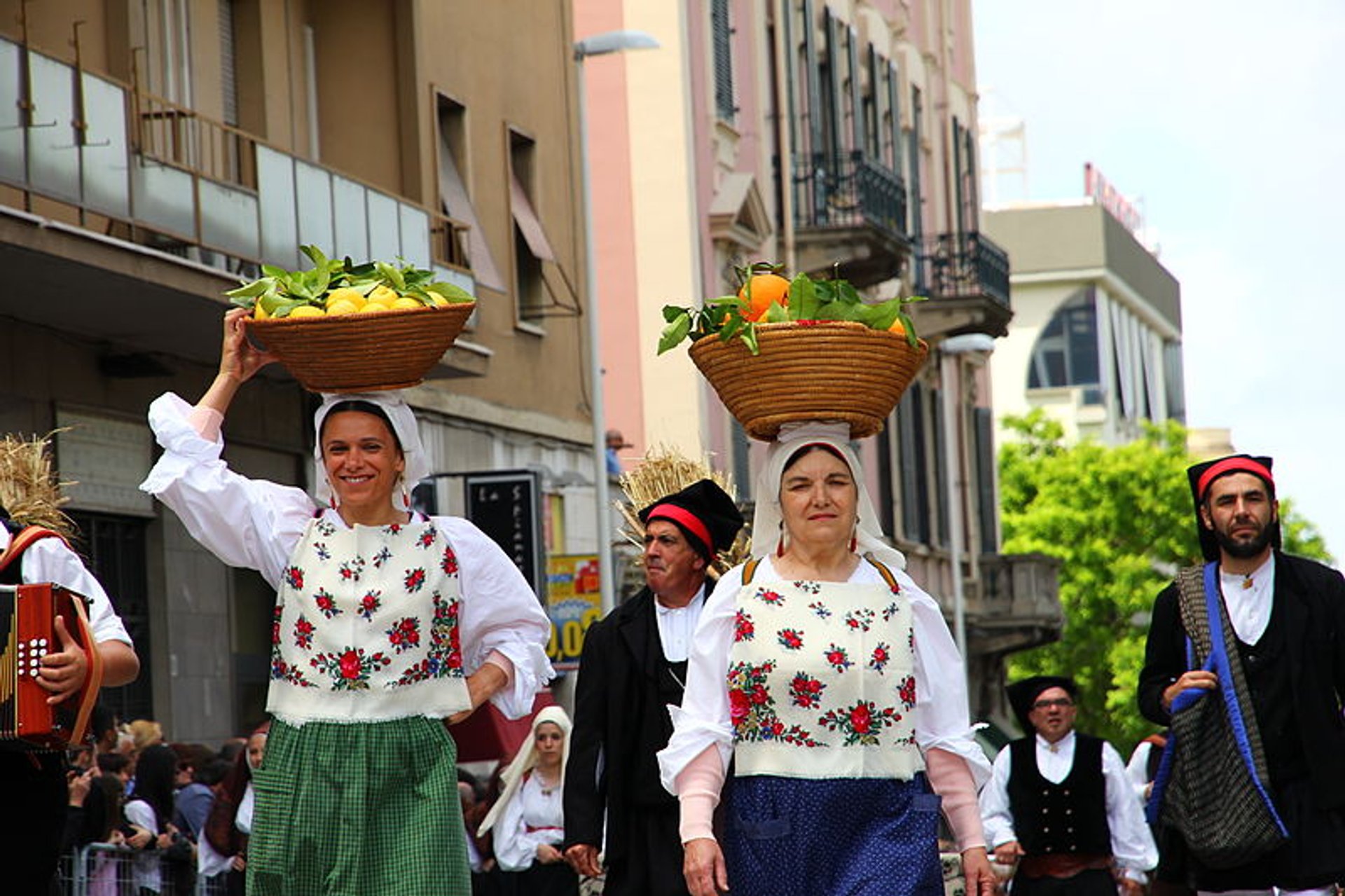 Italy Sardinia Sassari  Cavalcata Sarda  Festival - Monserrato Dress  Stock Photo - Alamy