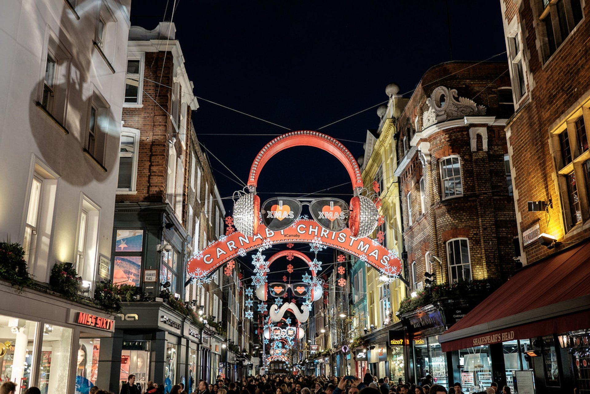 London Christmas Lights (Luci natalizie di Londra)