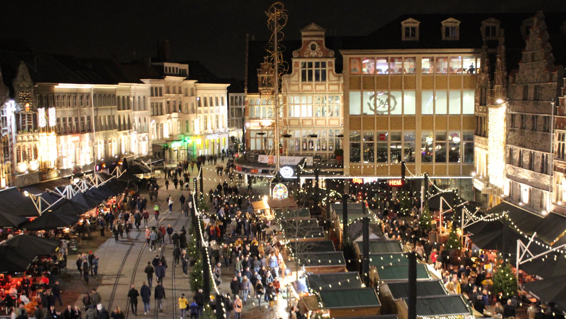 VILLAGE DE NOËL SCENE STAND MARCHE