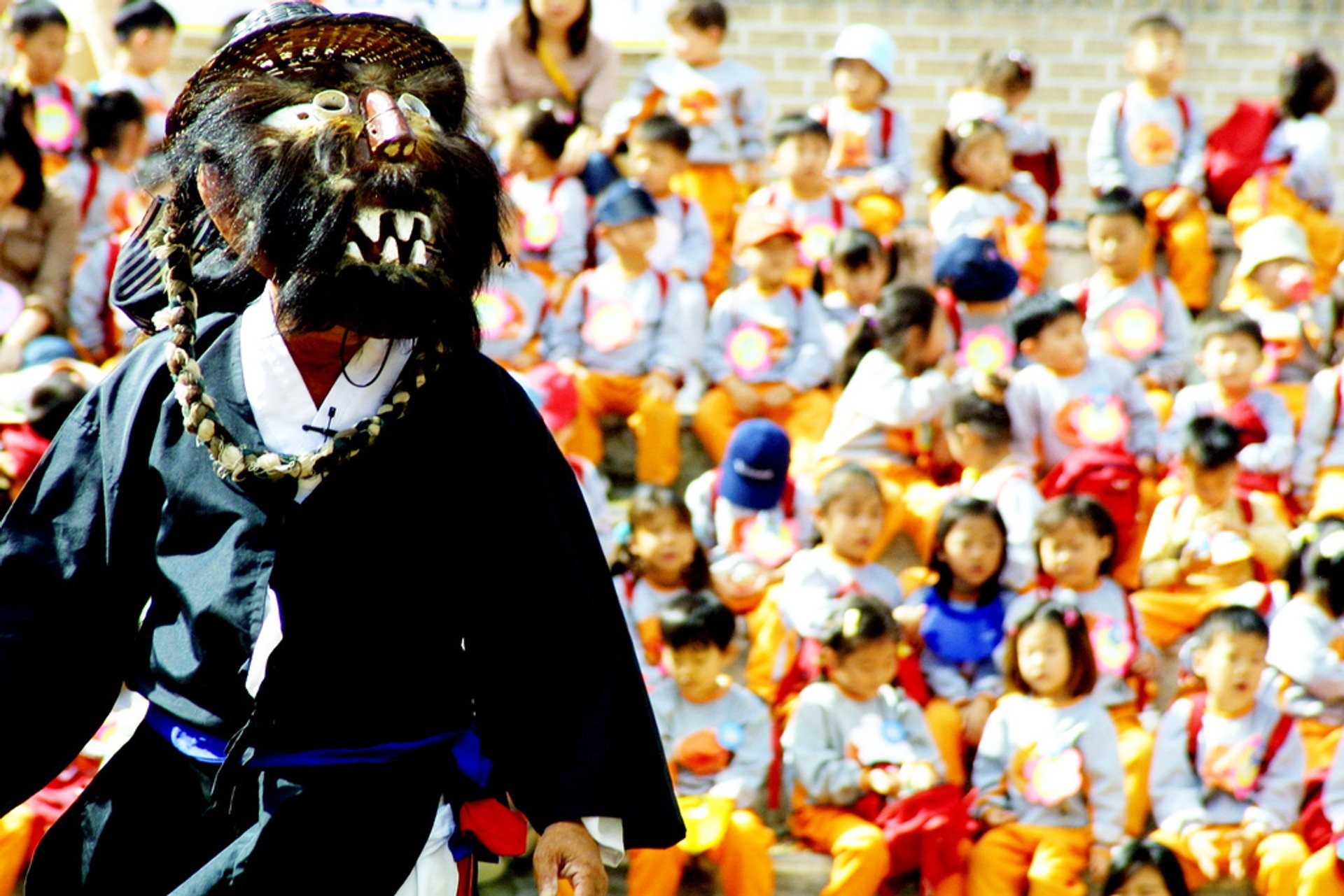 Festival de danse du masque d'Andong