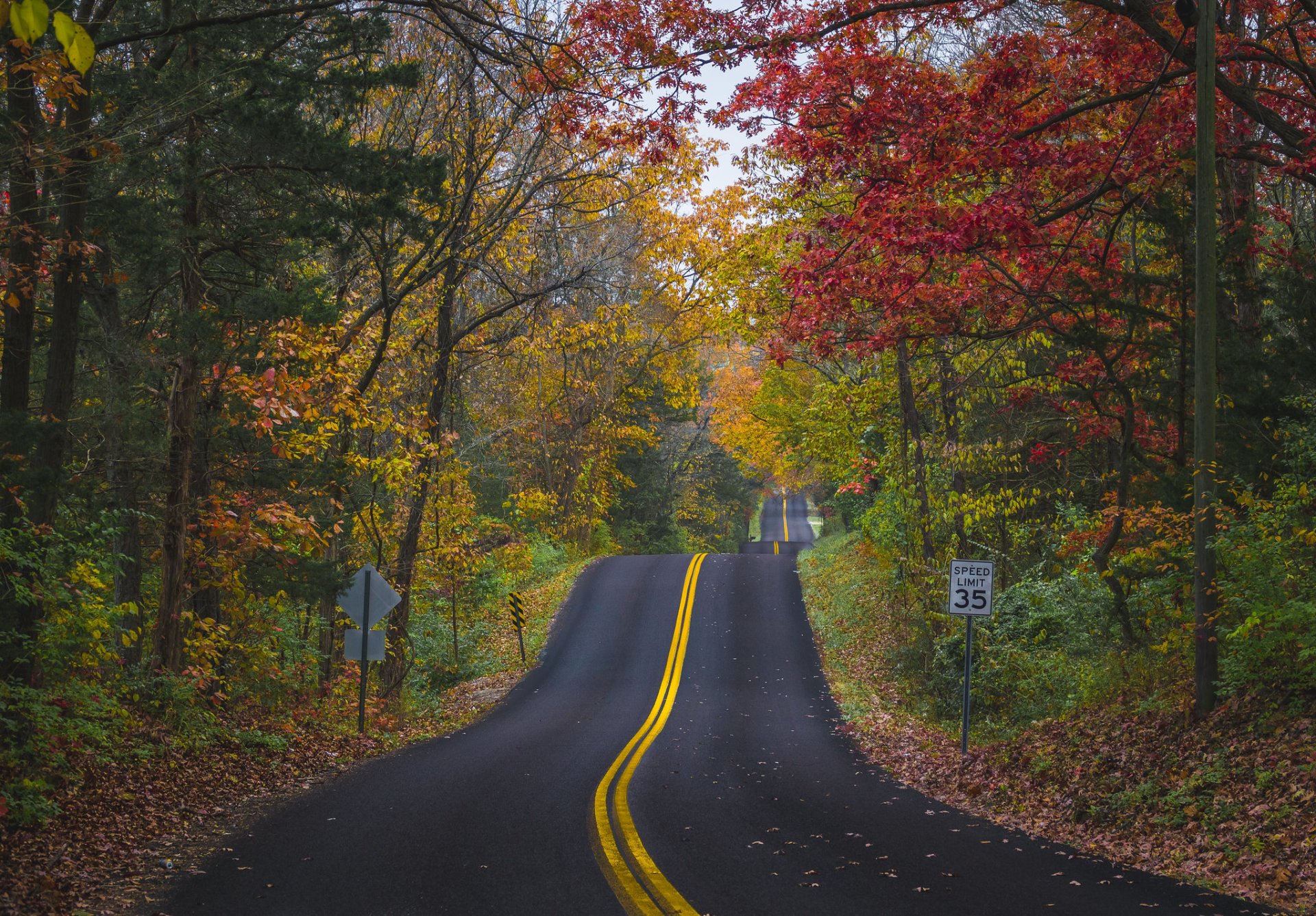 Colores de otoño de Missouri