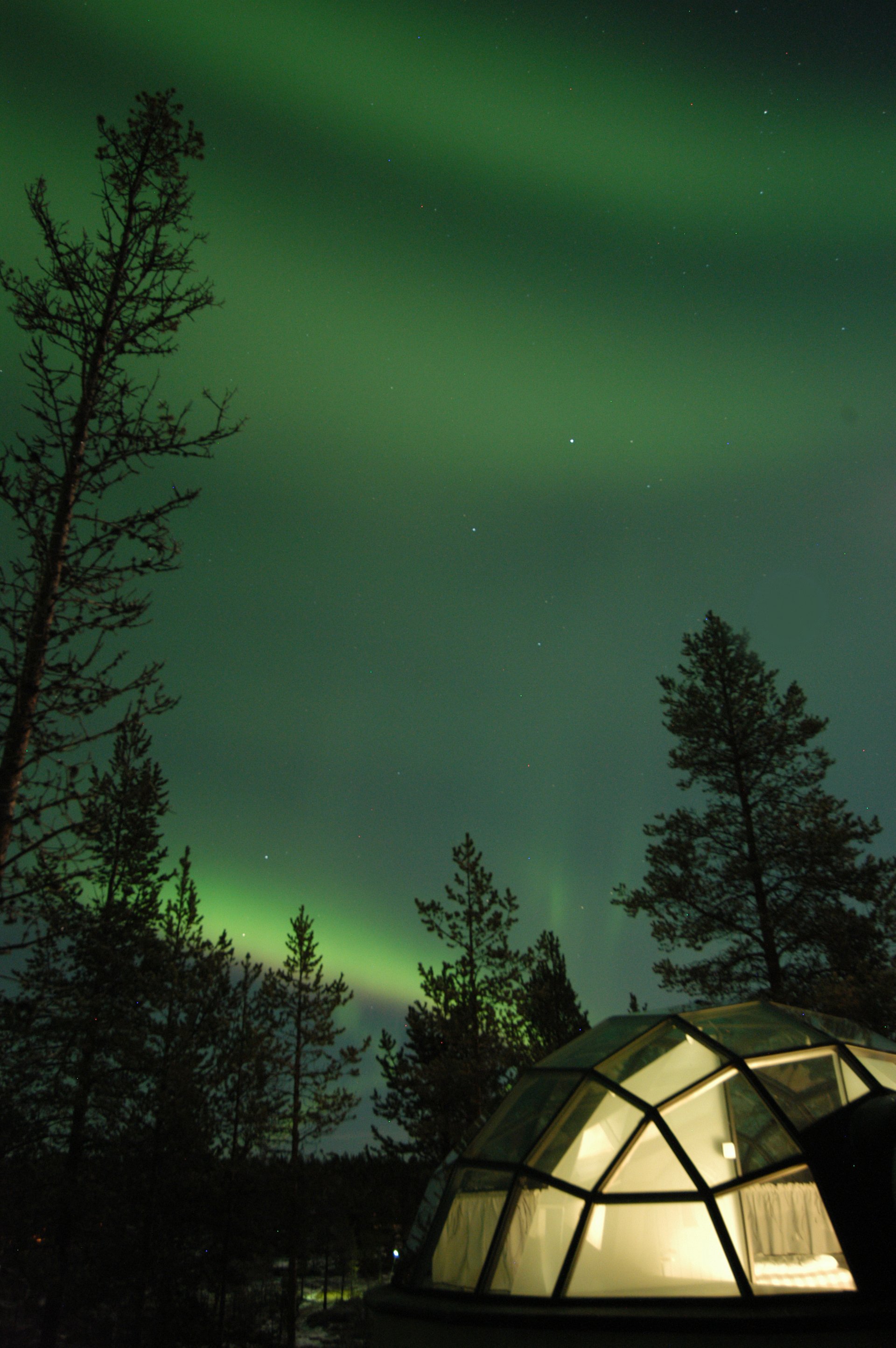 Nordlichter oder Aurora Borealis