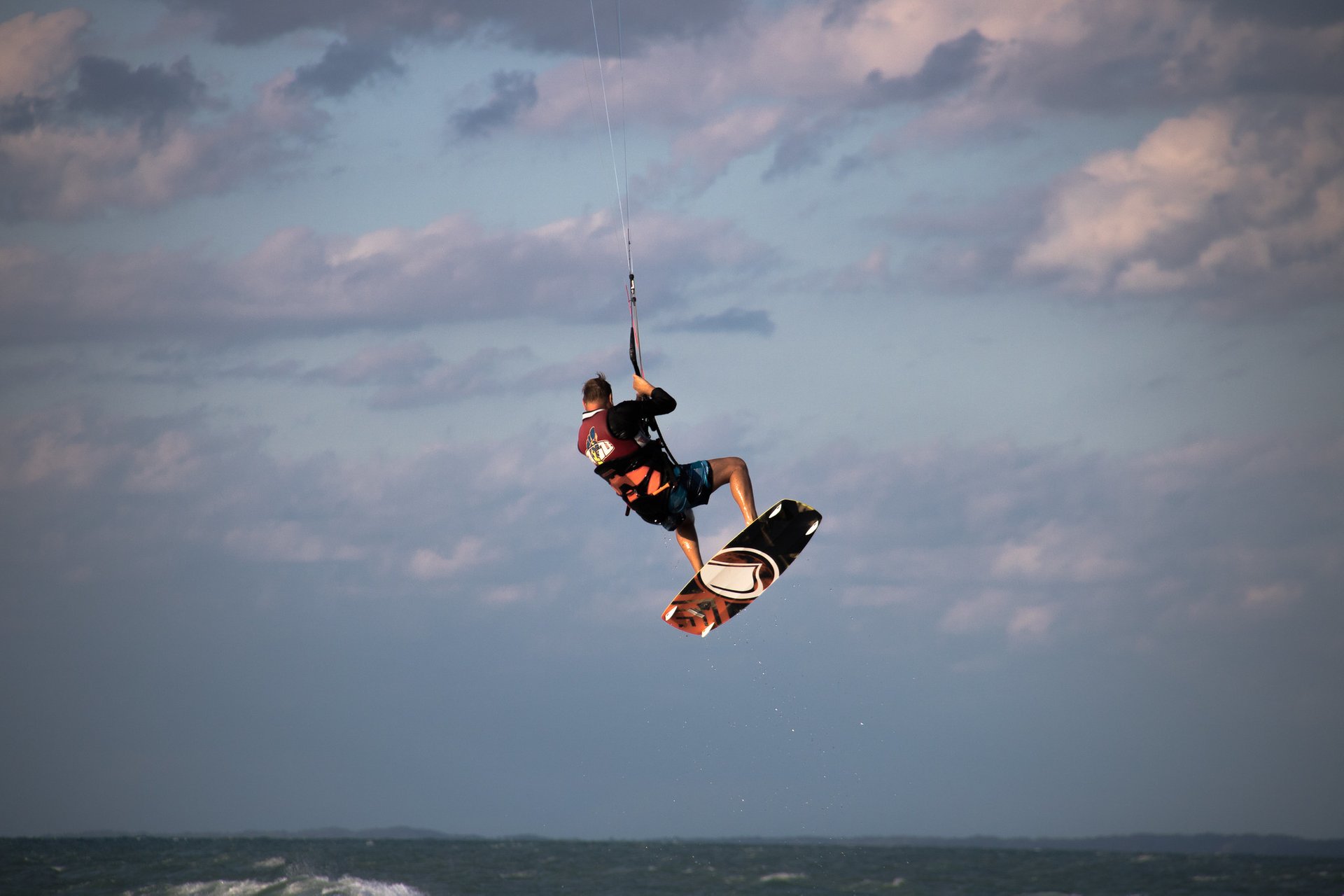 Kitesurf et planche à voile