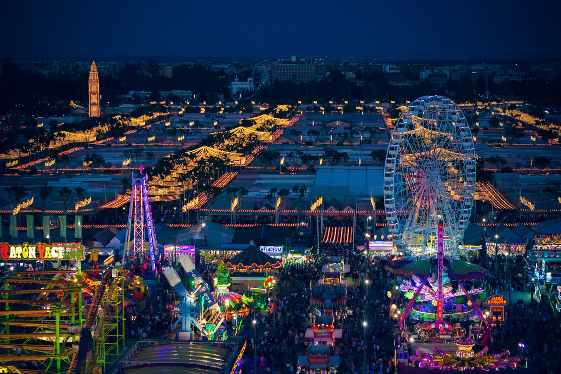 Feria De Abril Seville April Fair 2020 Dates Map