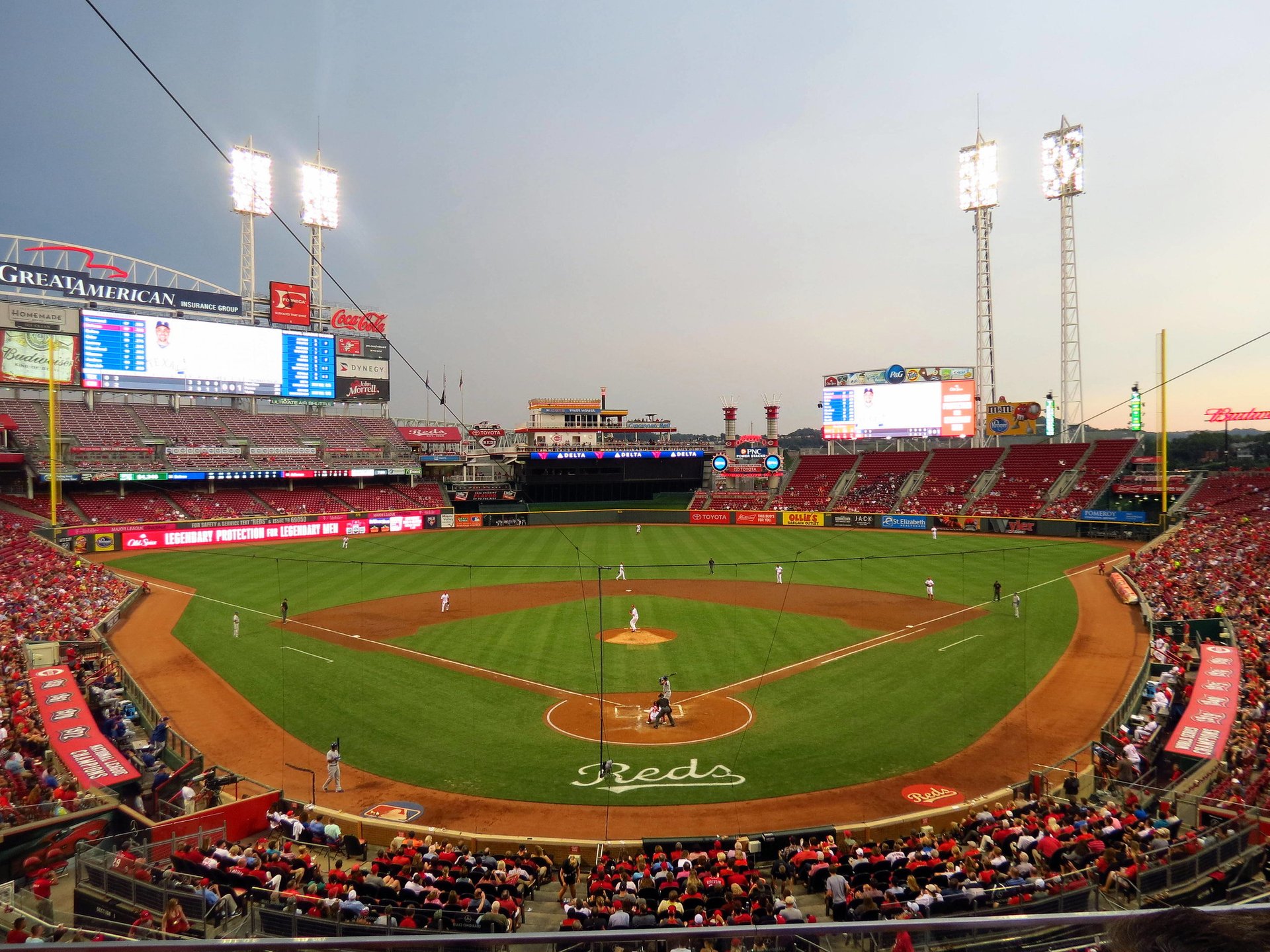 Texas Rangers @ Cincinnati Reds, Great American Ball Park 2020