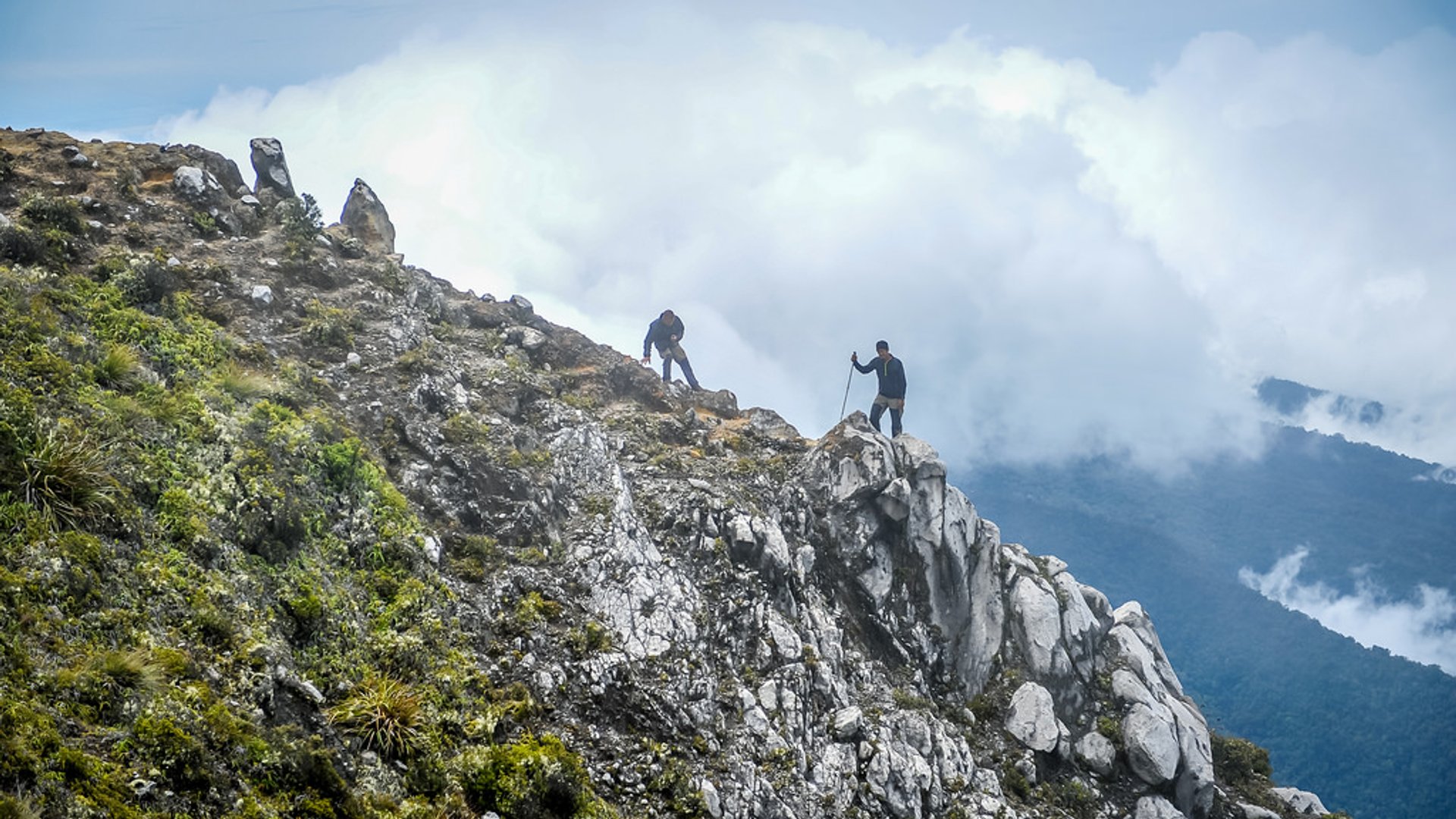 Climbing Mount Apo