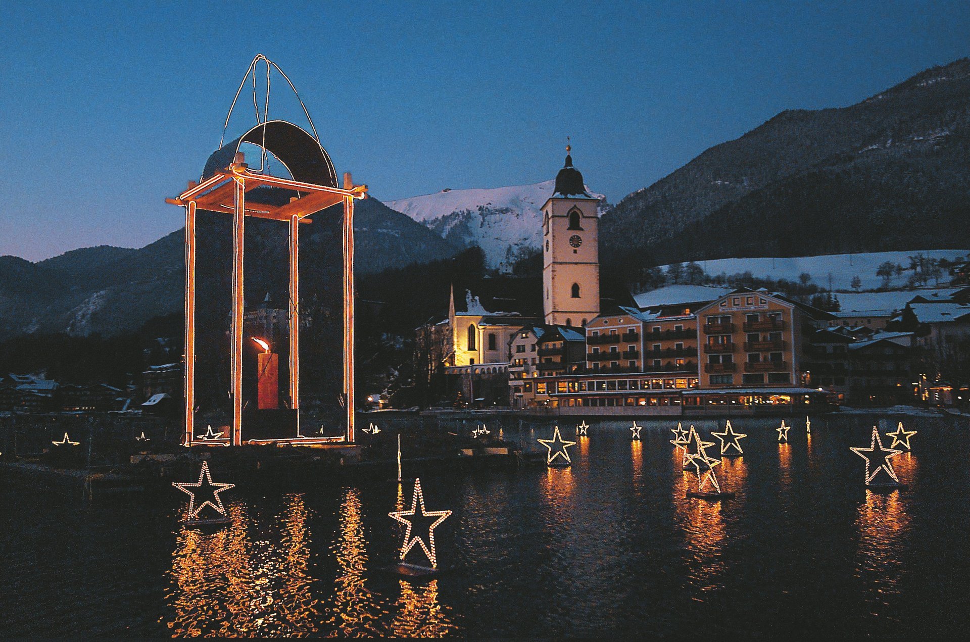 Marchés de Noël au lac Wolfgang