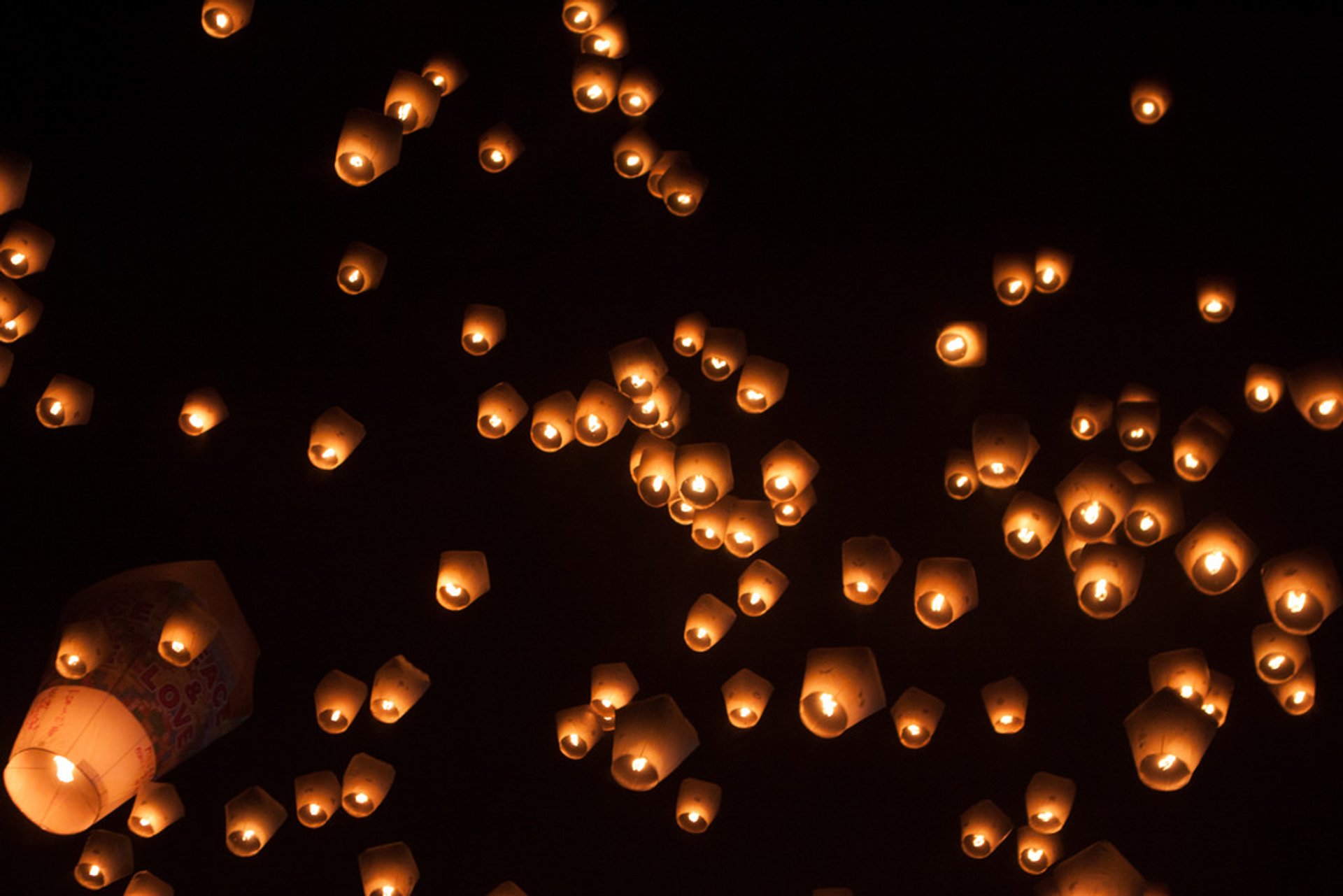 floating lantern festival 2021