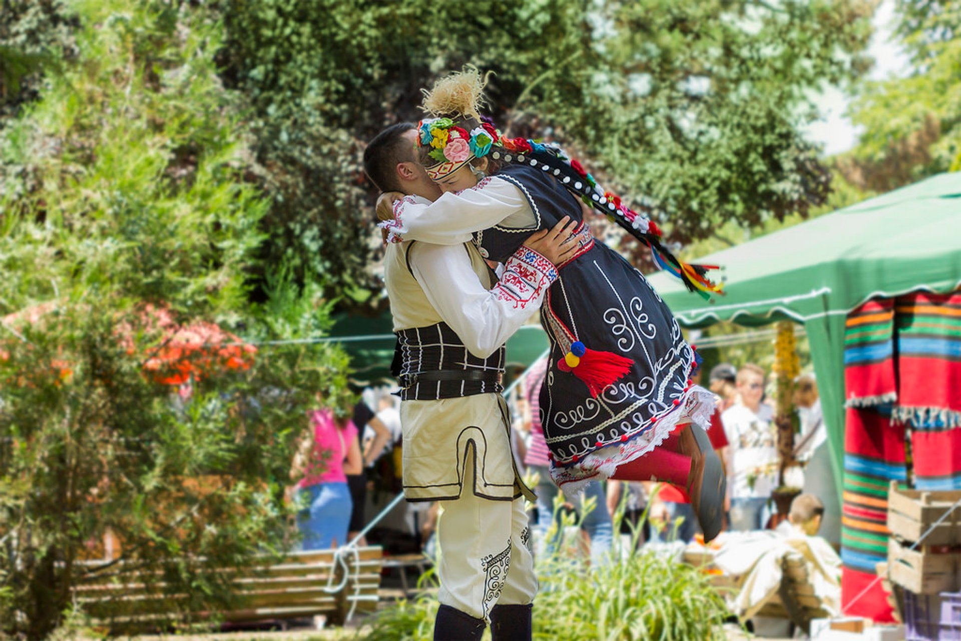 Das Kirschfest in Kyustendil