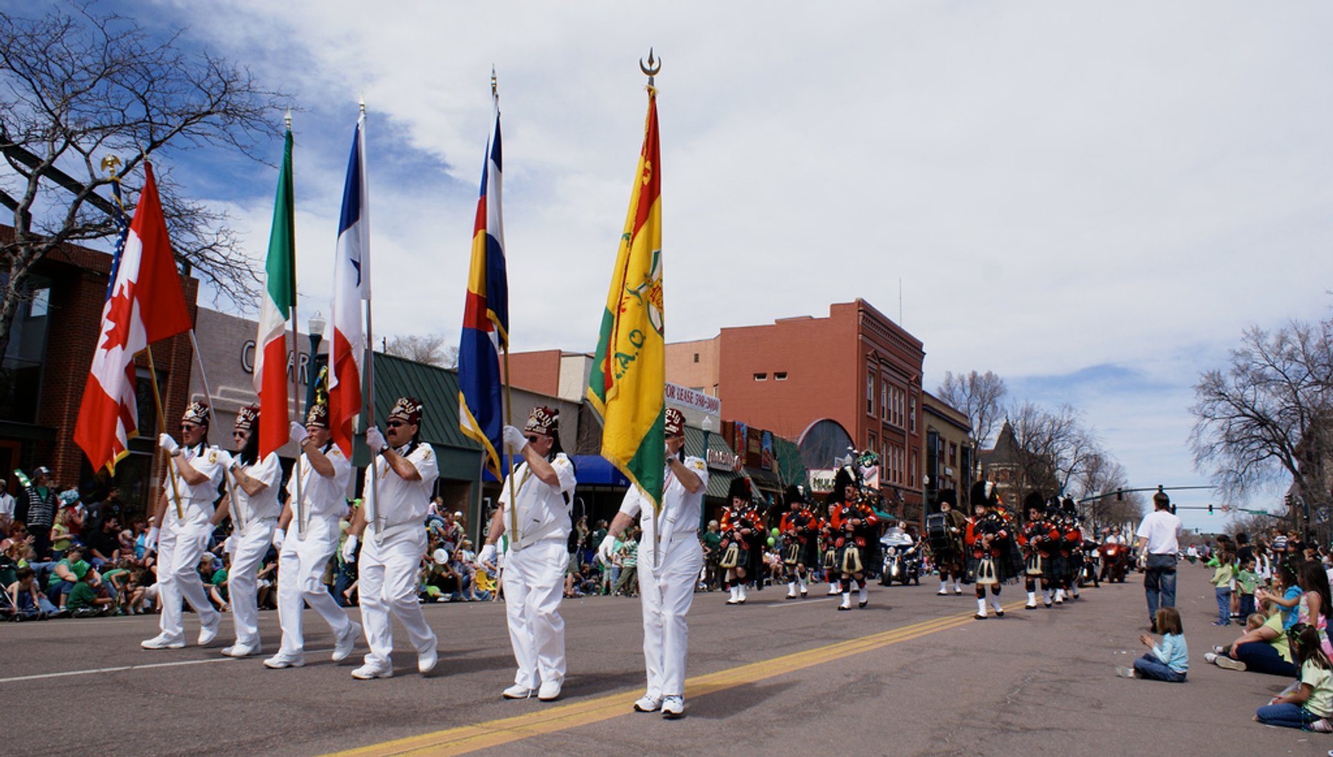 Défilé de la Saint-Patrick à Colorado Springs