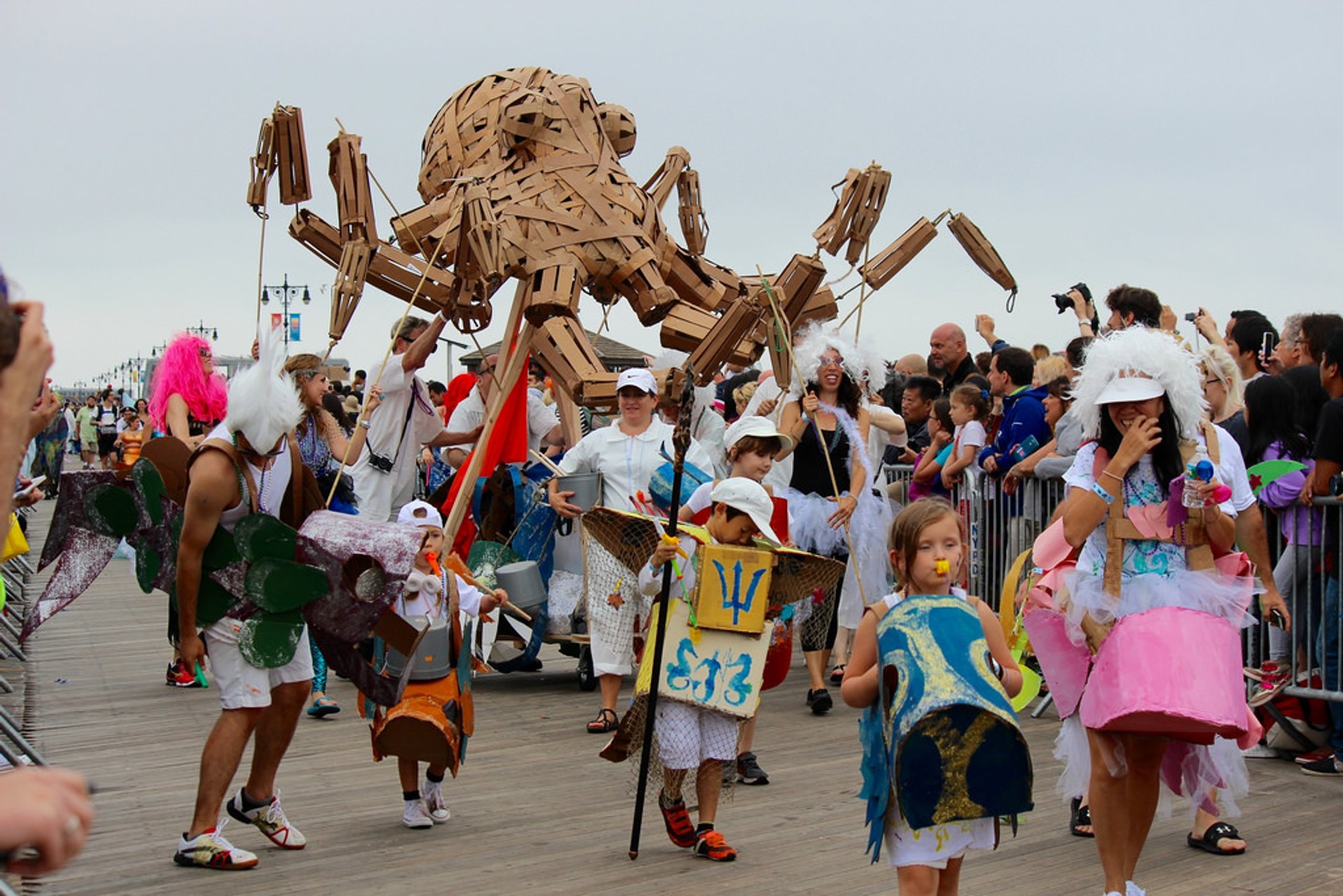 Coney Insel Meerjungfrau Parade