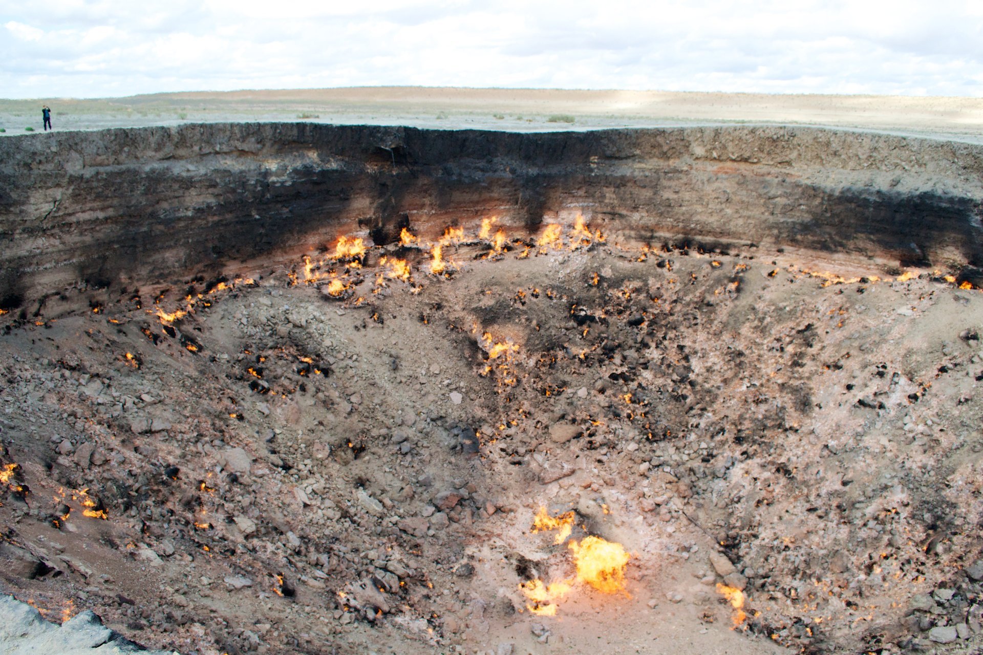 Die Tore der Hölle (Darvaza Gas Crater)