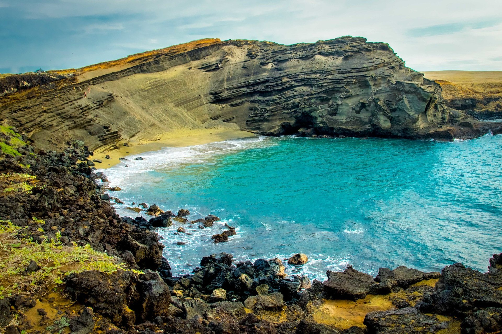 The Green Sand Beach (Papakōlea Beach) - Geology In