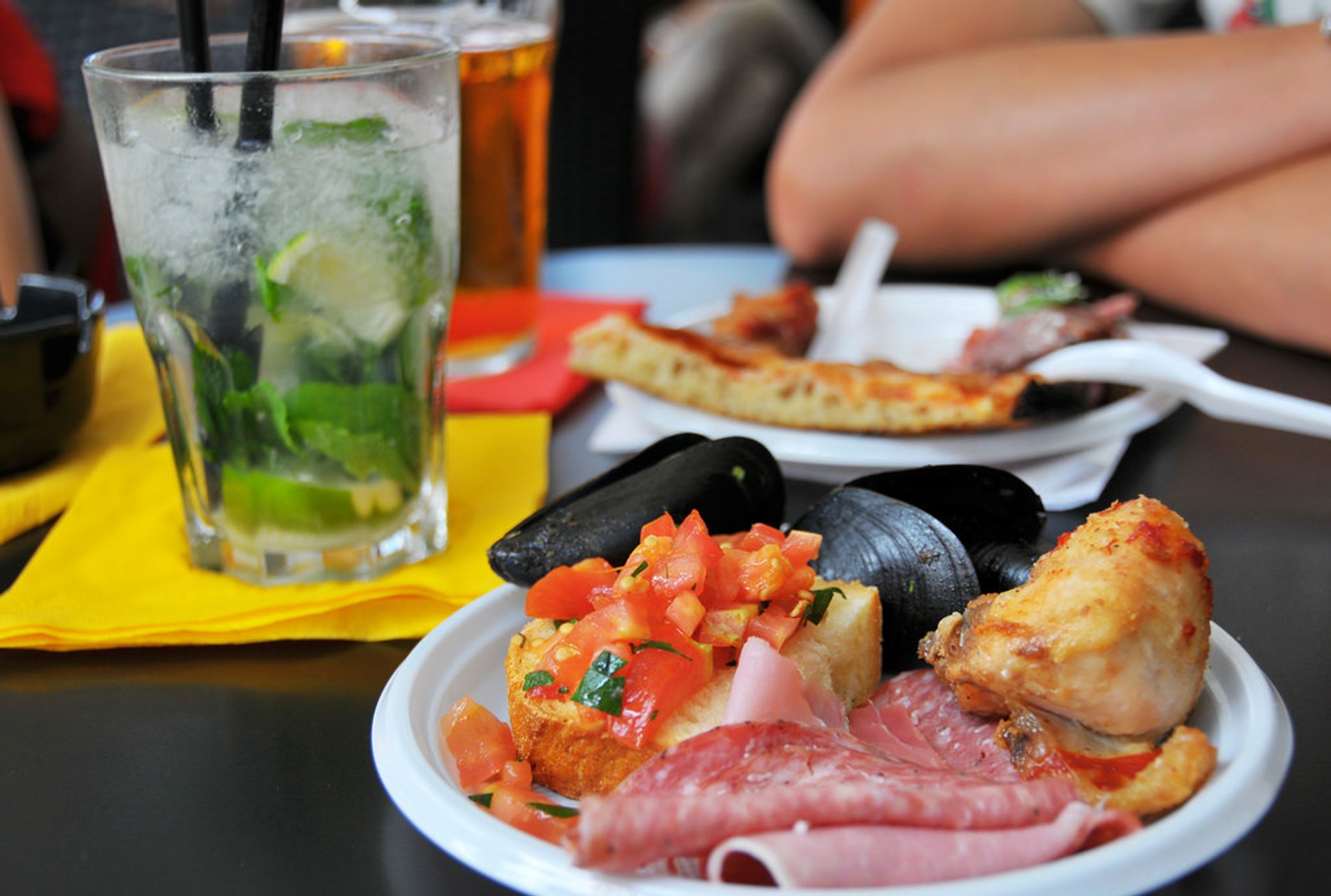 Hora do aperitivo em Milão