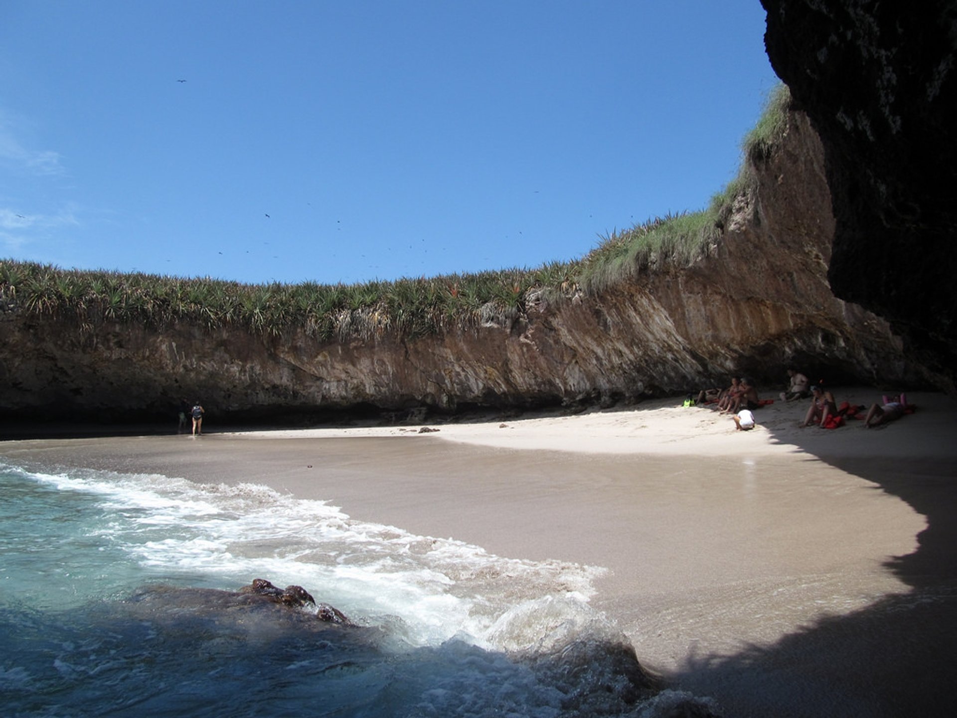 Der Verborgene Strand Playa Del Amor In Mexiko 2021