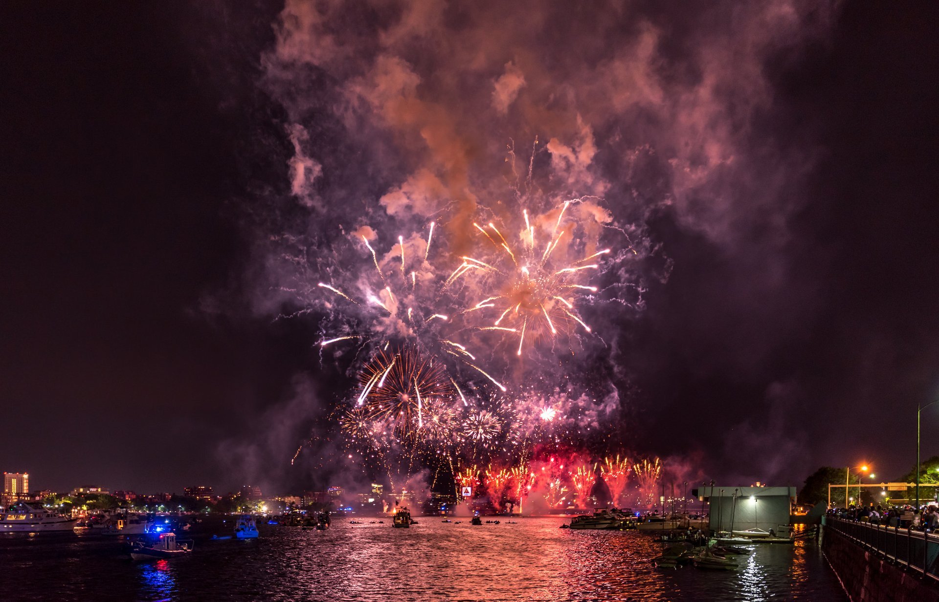 Boston Harborfest am 4. Juli