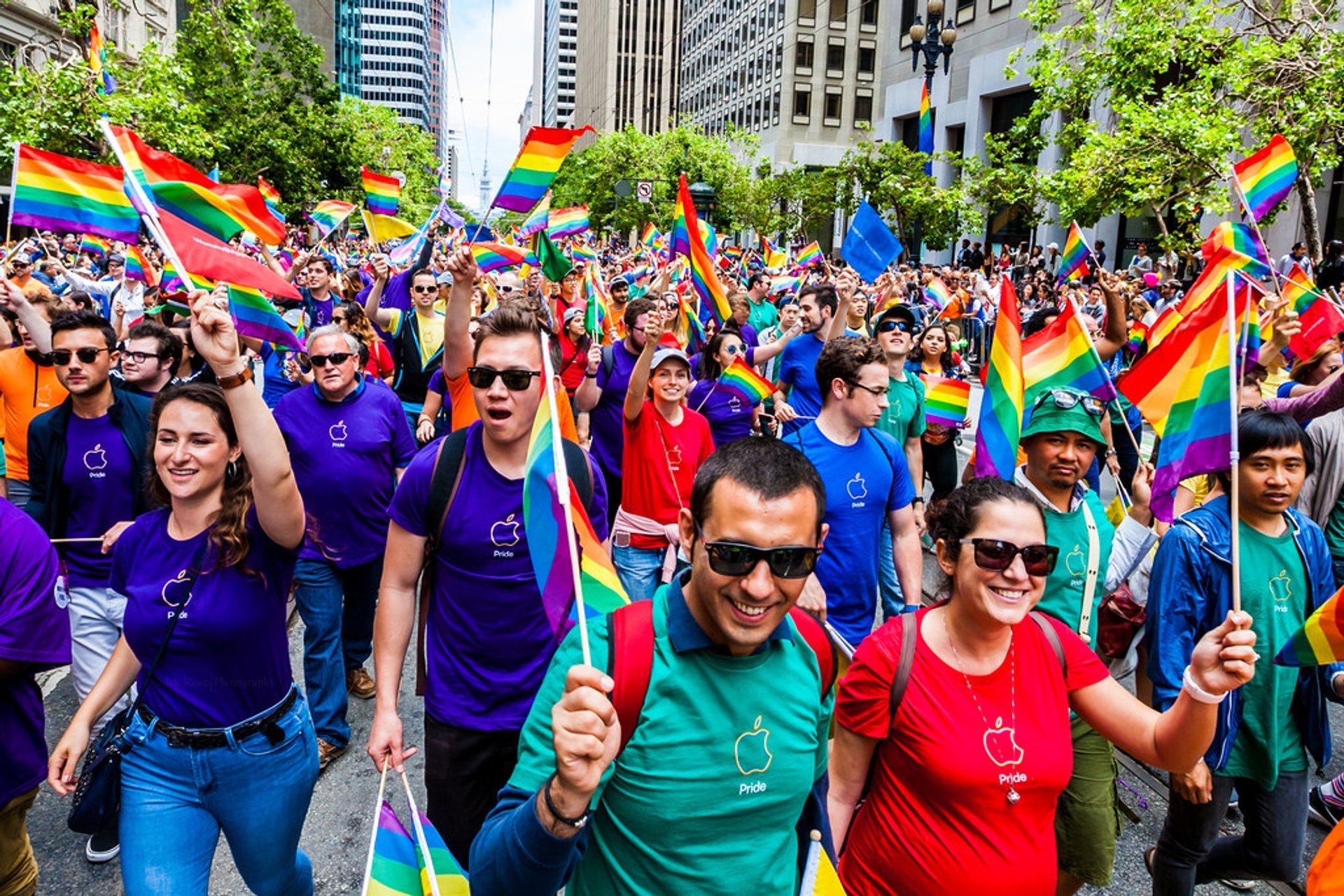 Pride Celebration at Oracle Park