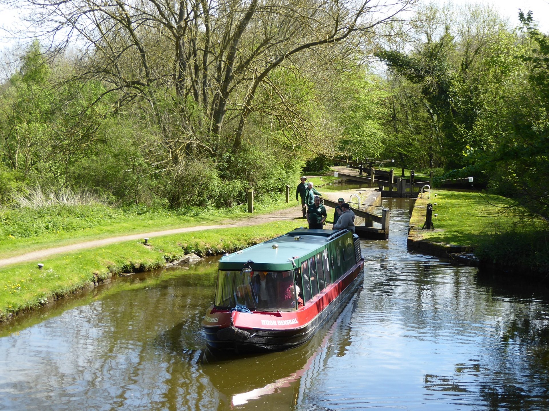 Nautica lungo il canale di Chesterfield