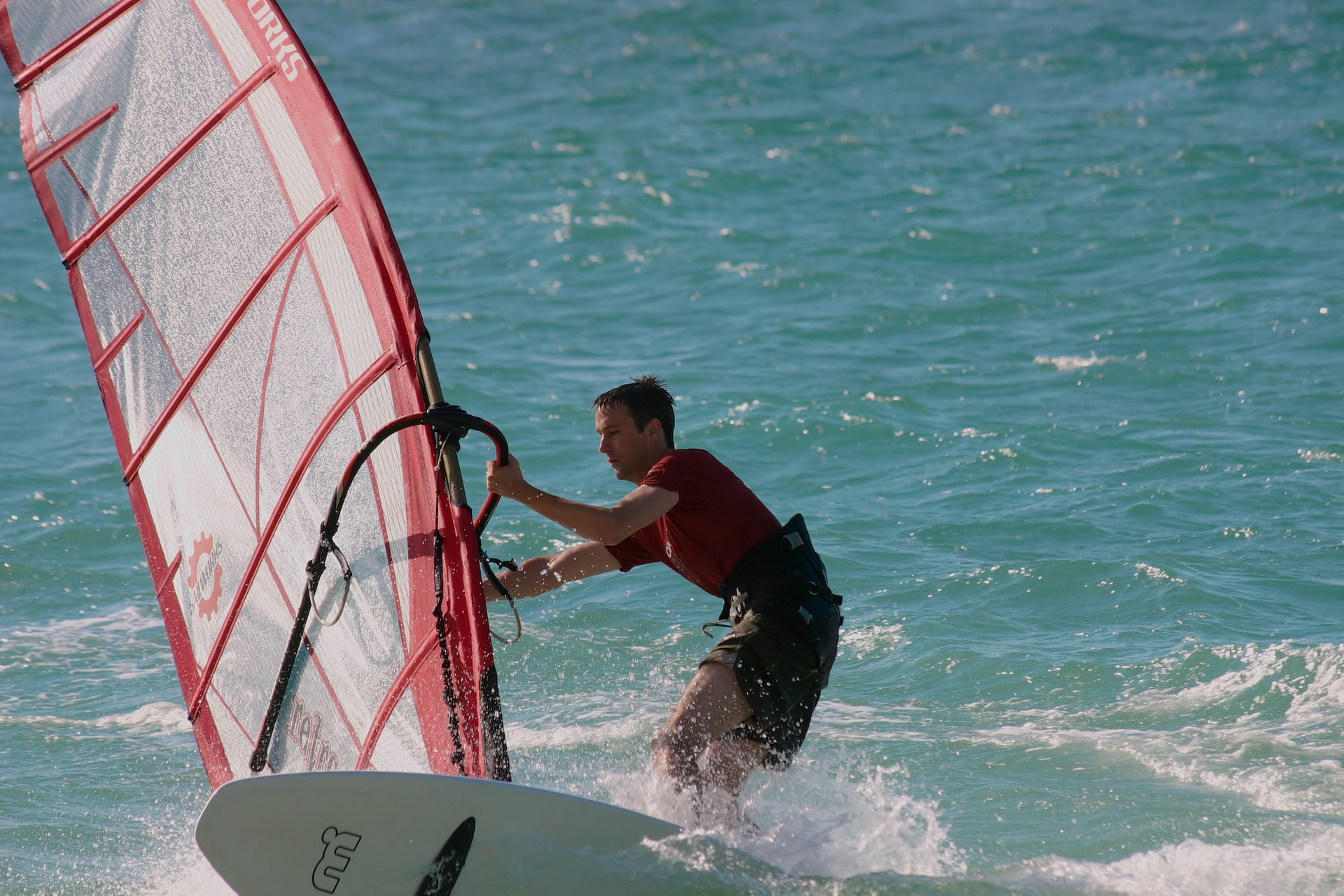 Kitesurf et planche à voile